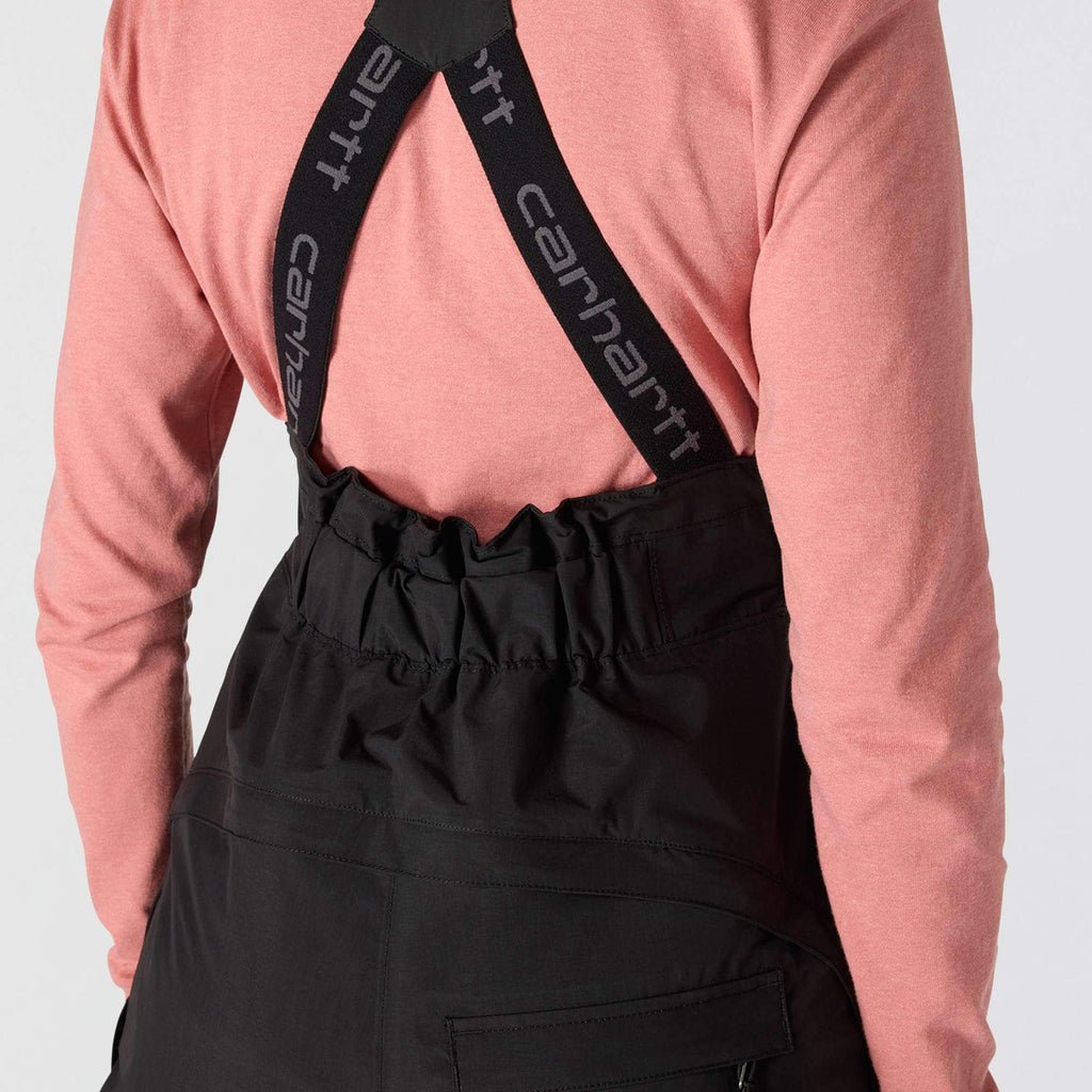 Women's insulated waterproof overalls - storm defender bibs