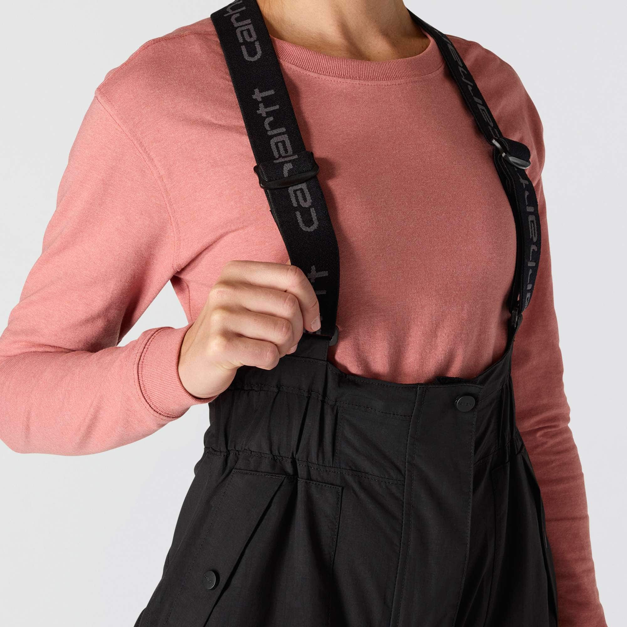 Women's insulated waterproof overalls - storm defender bibs