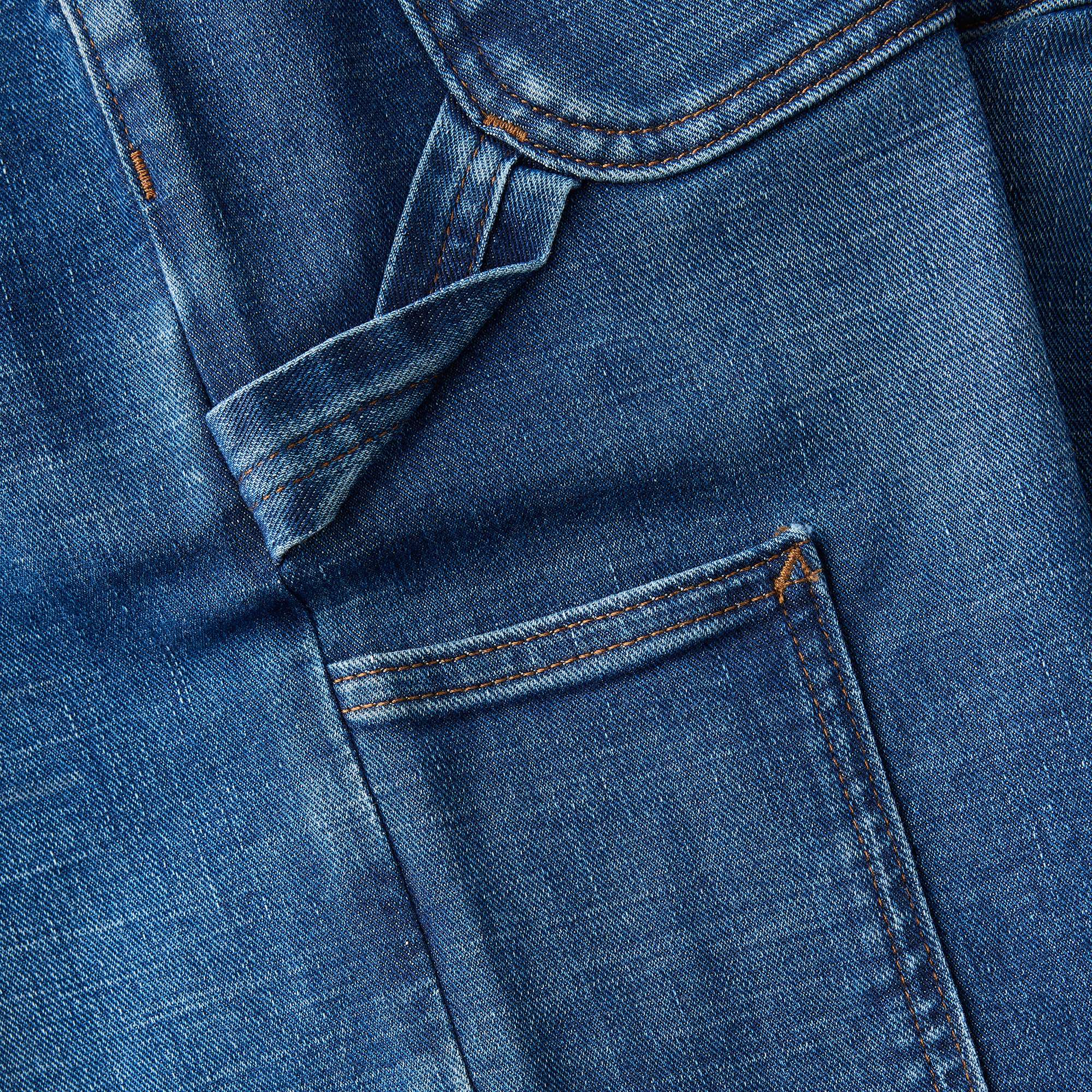 Women's carpenter mid-rise stretch work jeans