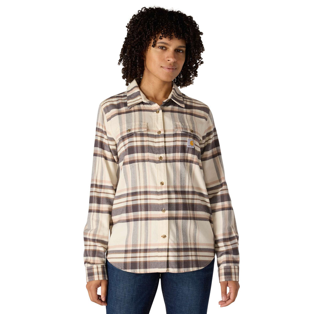 Women's tencel™ fiber series relaxed fit plaid shirt