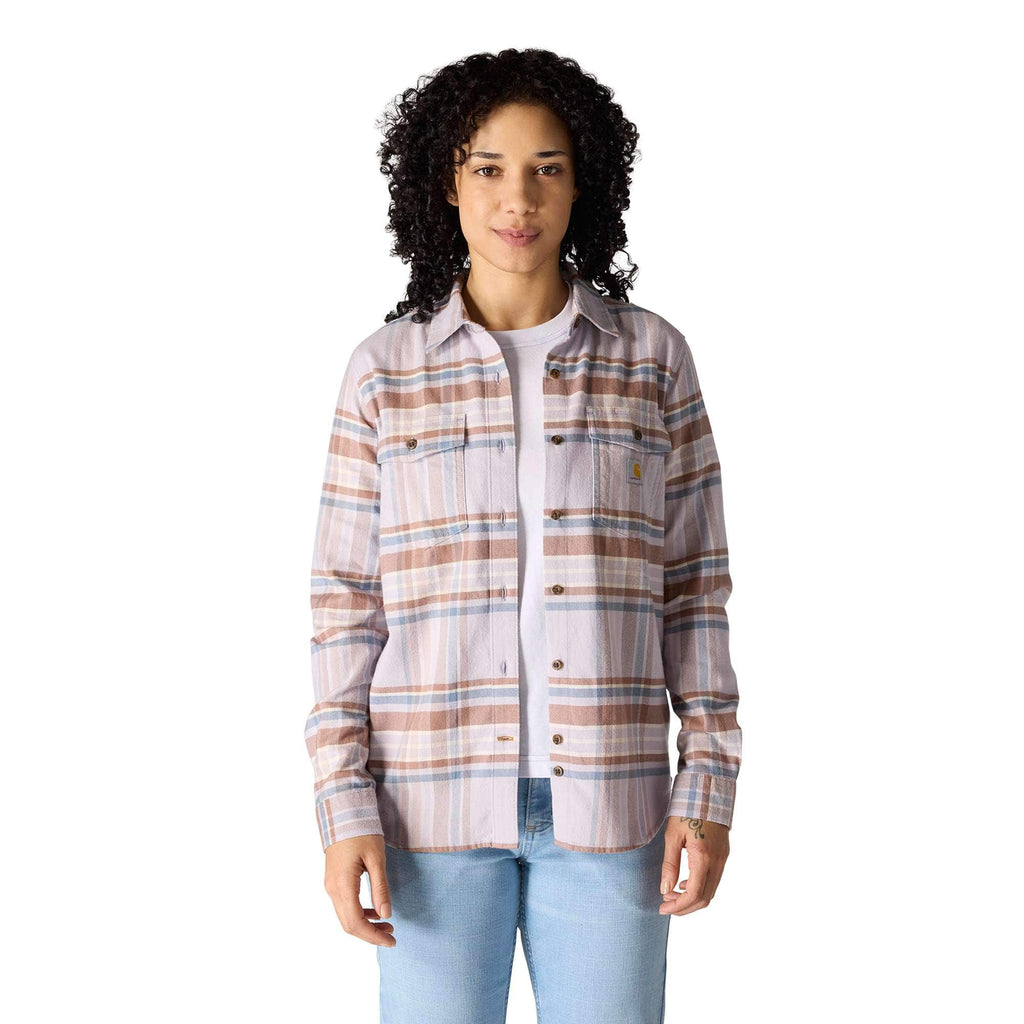 Women's tencel™ fiber series relaxed fit plaid shirt