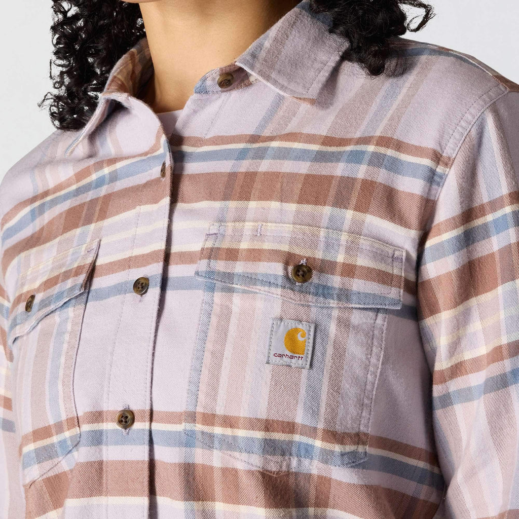 Women's tencel™ fiber series relaxed fit plaid shirt
