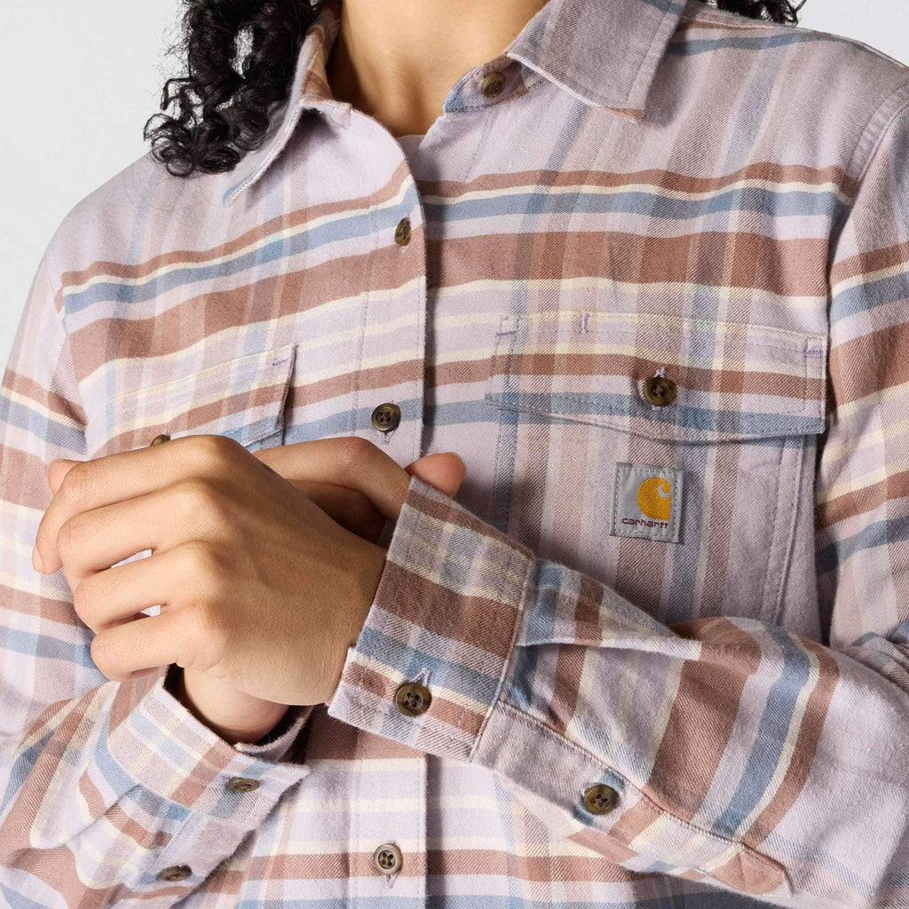 Women's tencel™ fiber series relaxed fit plaid shirt