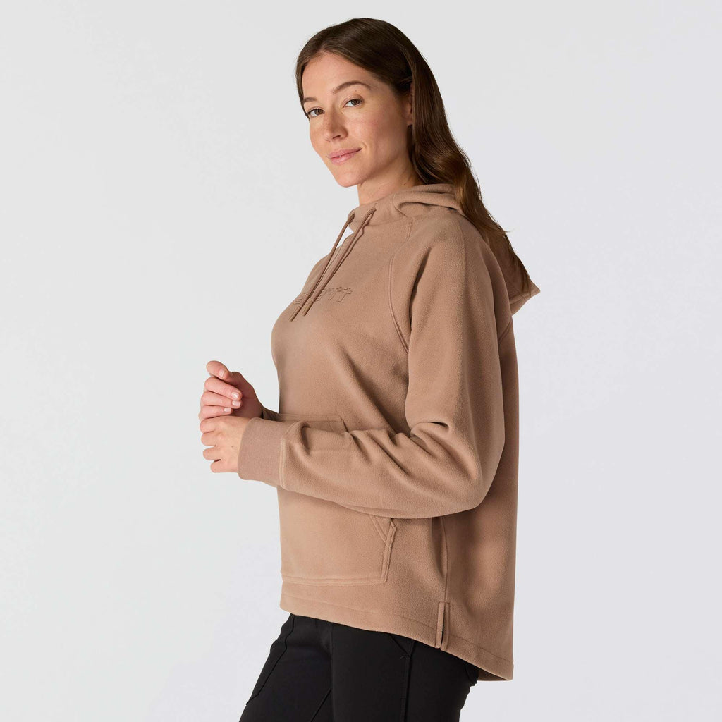 Women's force quick-dry oversized fleece hoodie