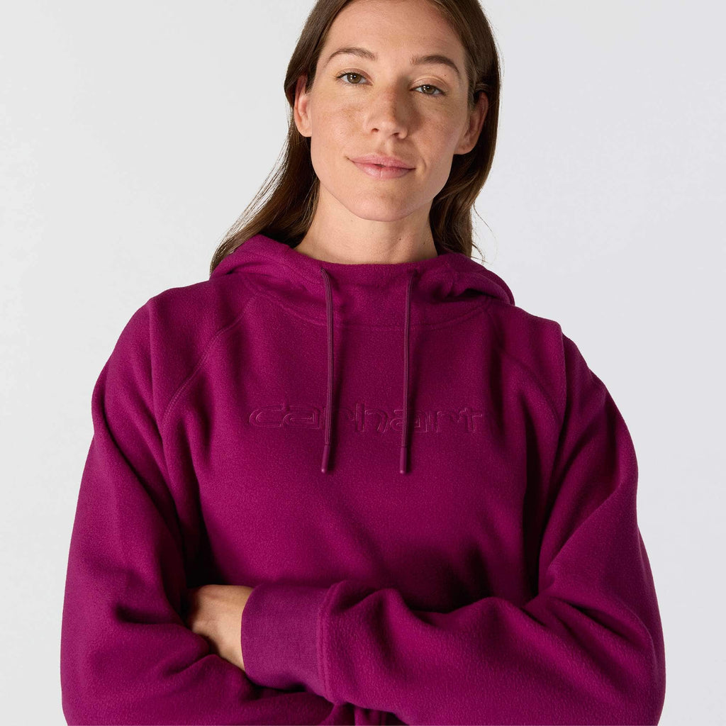 Women's force quick-dry oversized fleece hoodie