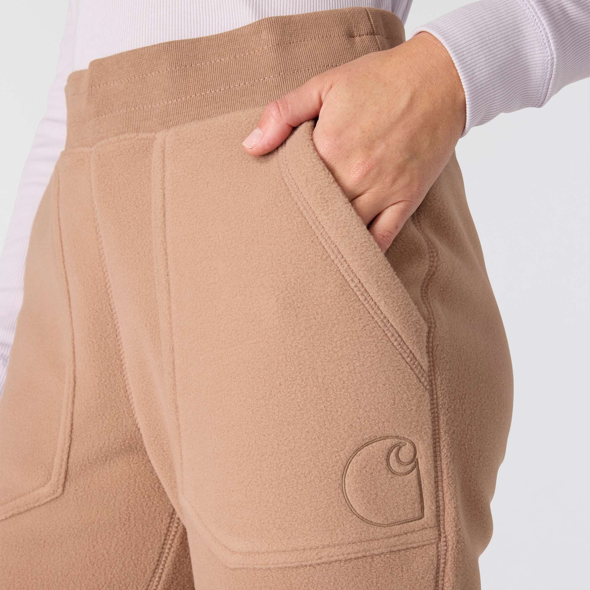 Women's force relaxed fit fleece joggers