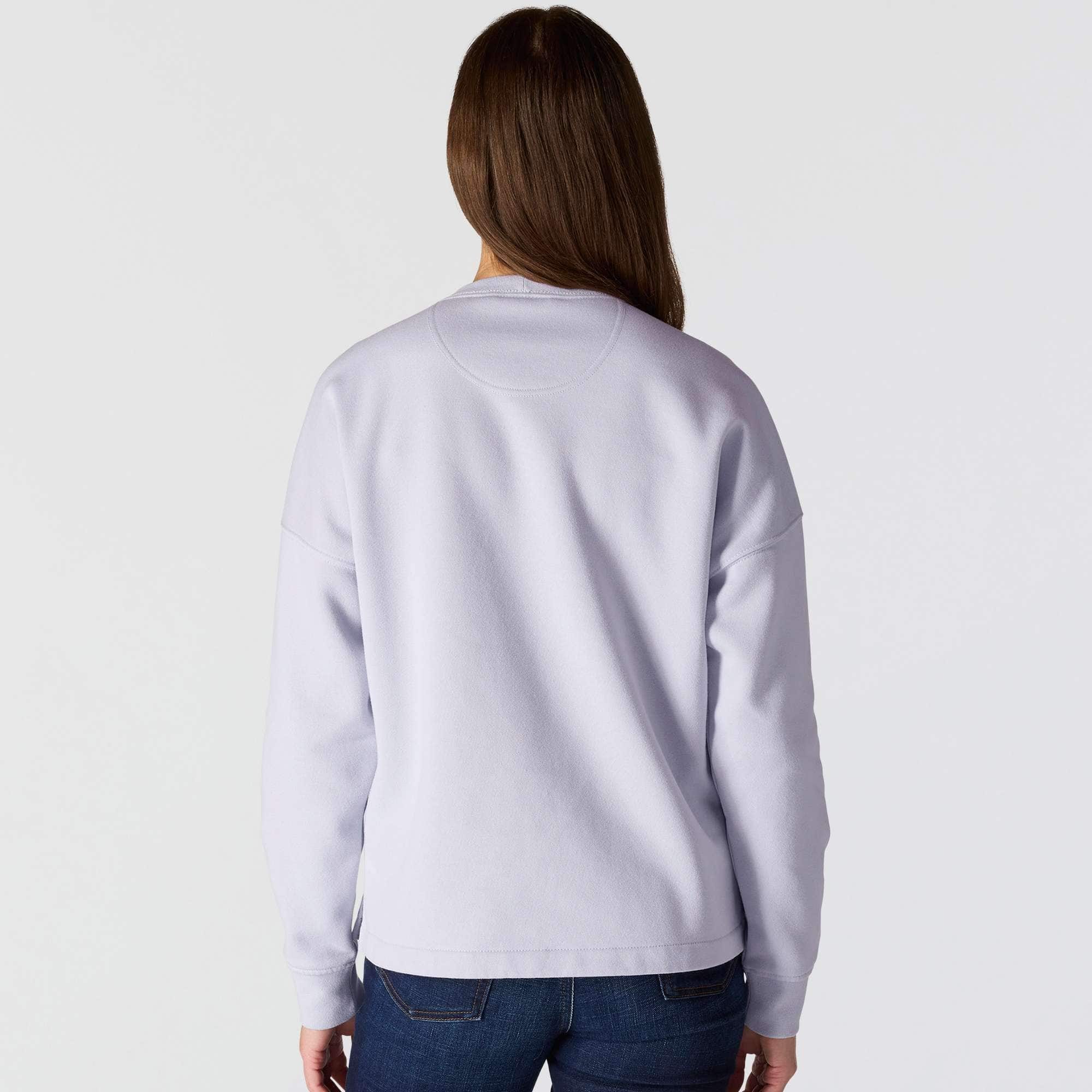 Women's loose fit midweight carhartt 1889 graphic crewneck sweatshirt