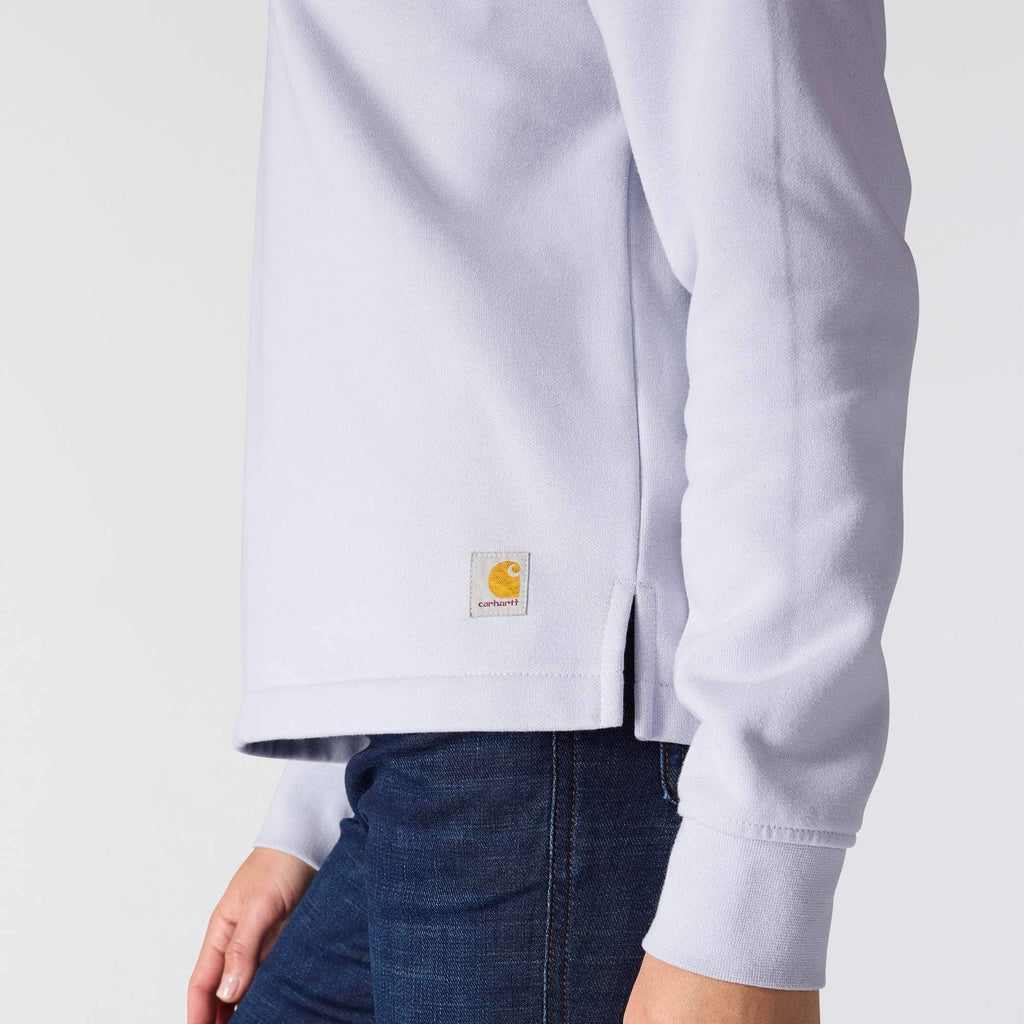 Women's loose fit midweight carhartt 1889 graphic crewneck sweatshirt