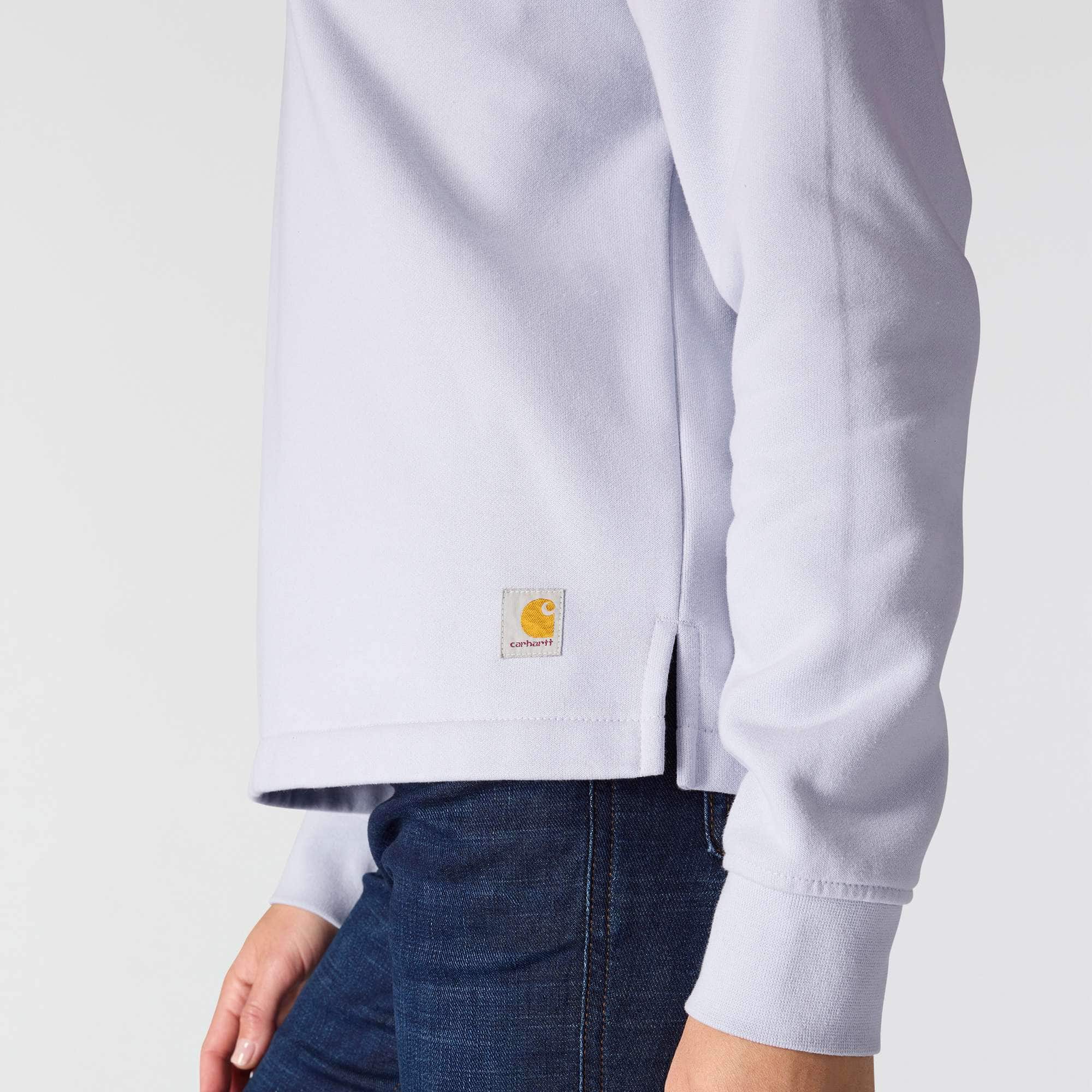 Women's loose fit midweight carhartt 1889 graphic crewneck sweatshirt