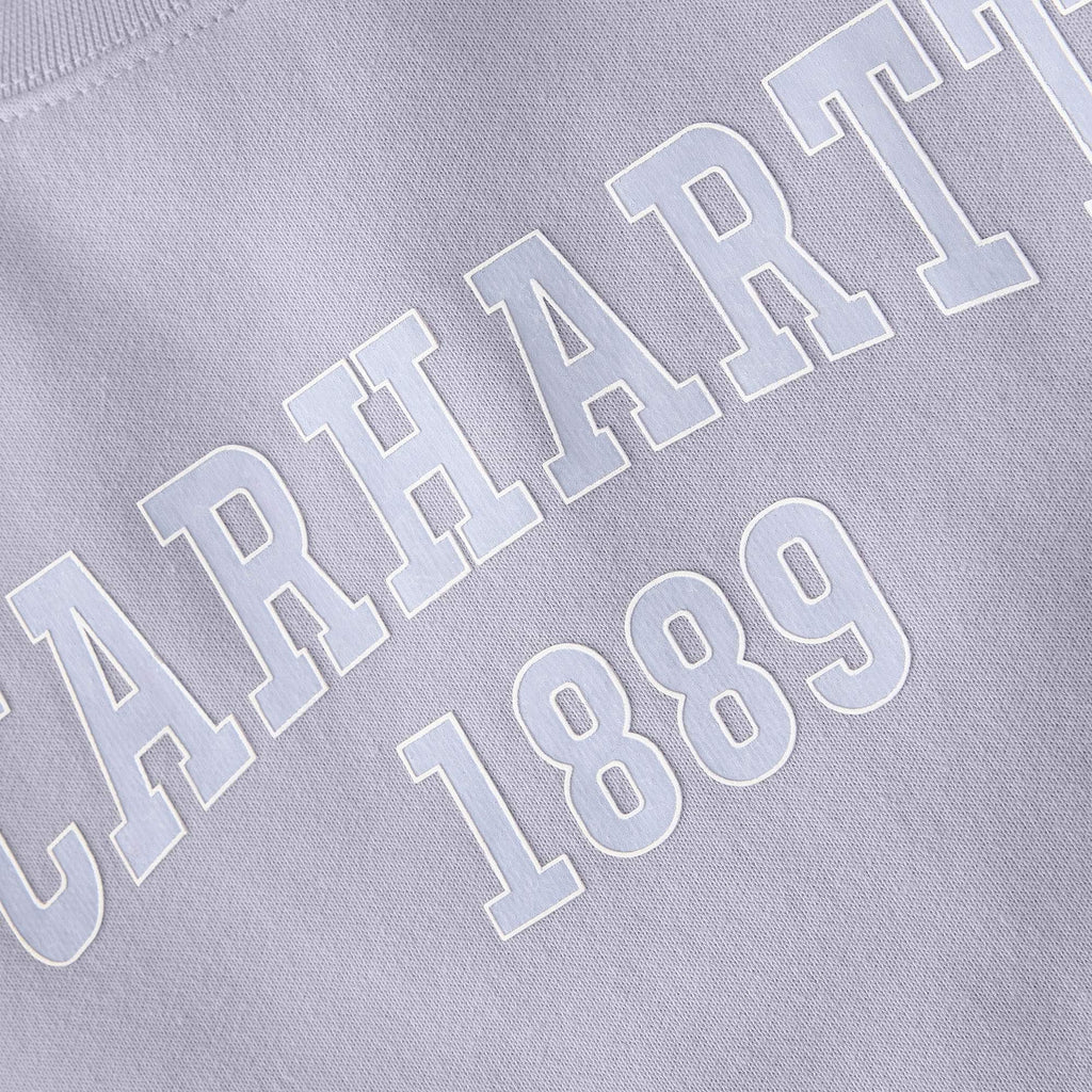 Women's loose fit midweight carhartt 1889 graphic crewneck sweatshirt