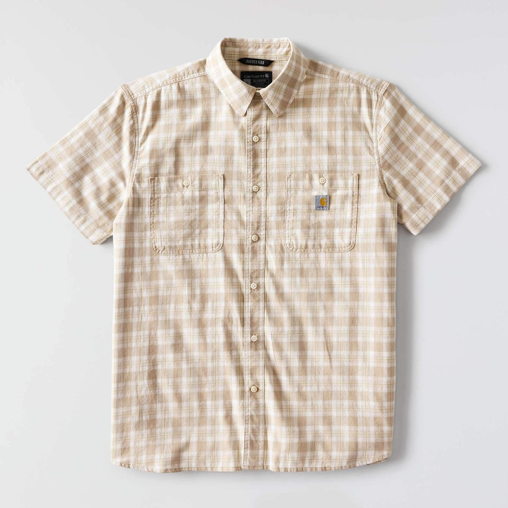 Men's bozeman relaxed fit short sleeve plaid shirt