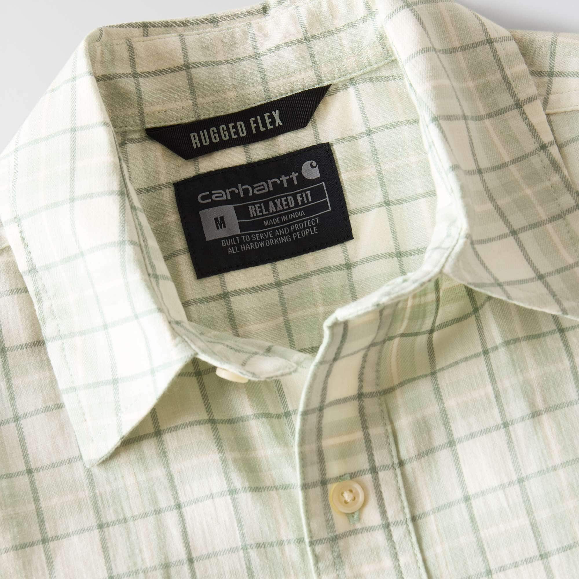 Men's bozeman relaxed fit short sleeve plaid shirt