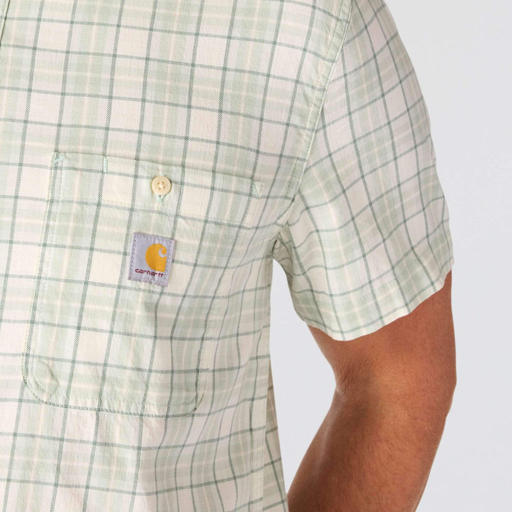 Men's bozeman relaxed fit short sleeve plaid shirt