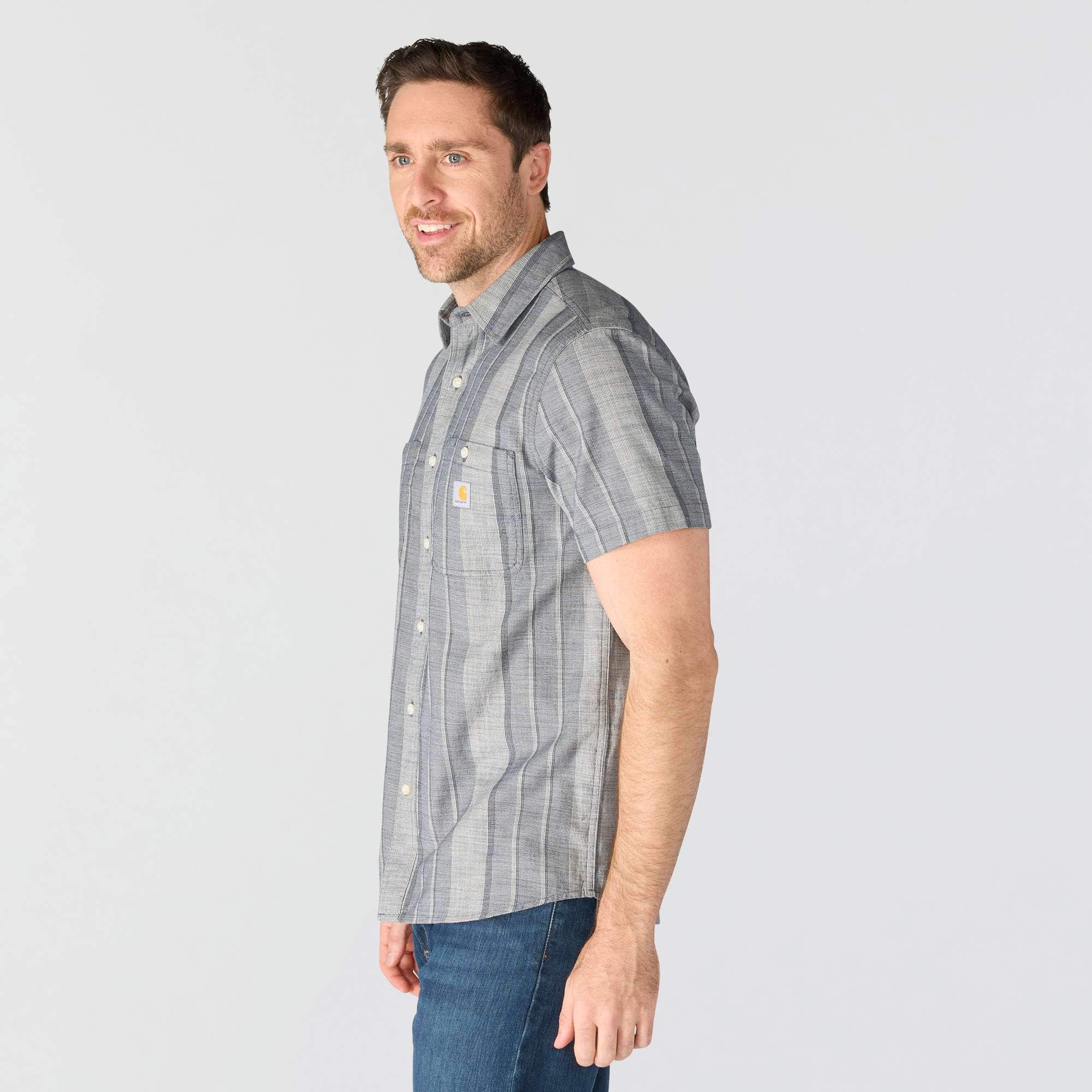 Men's bozeman relaxed fit short sleeve plaid shirt