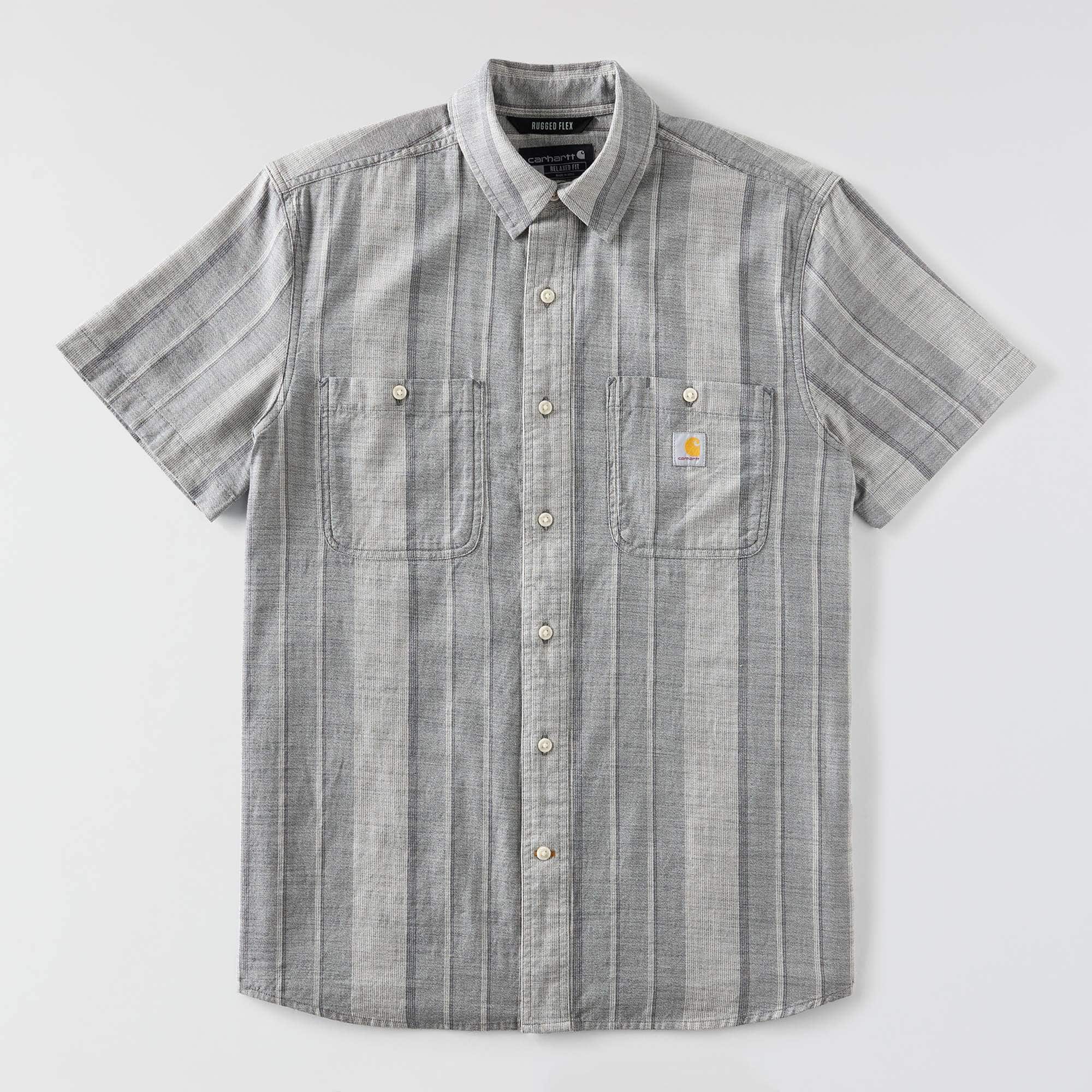 Men's bozeman relaxed fit short sleeve plaid shirt