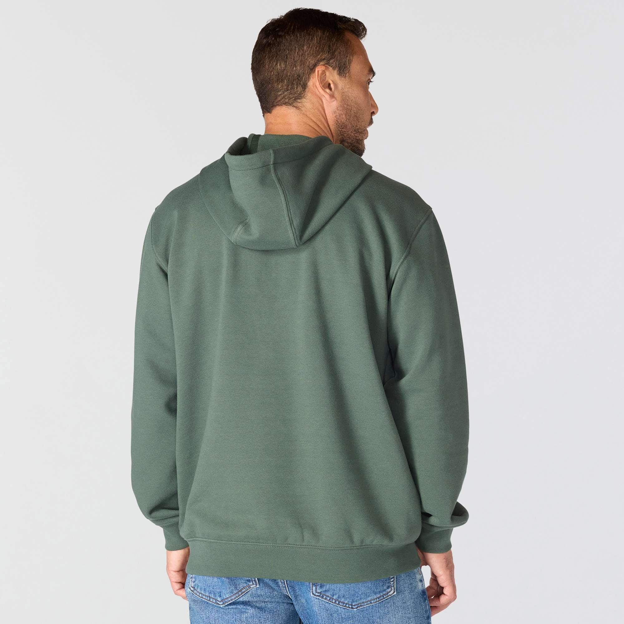 Men's marquette shamrock graphic hoodie - st patrick's day sweatshirt