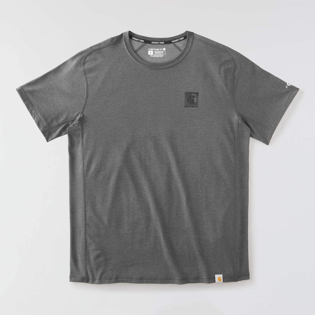 Men's force breathable moisture wicking logo t-shirt