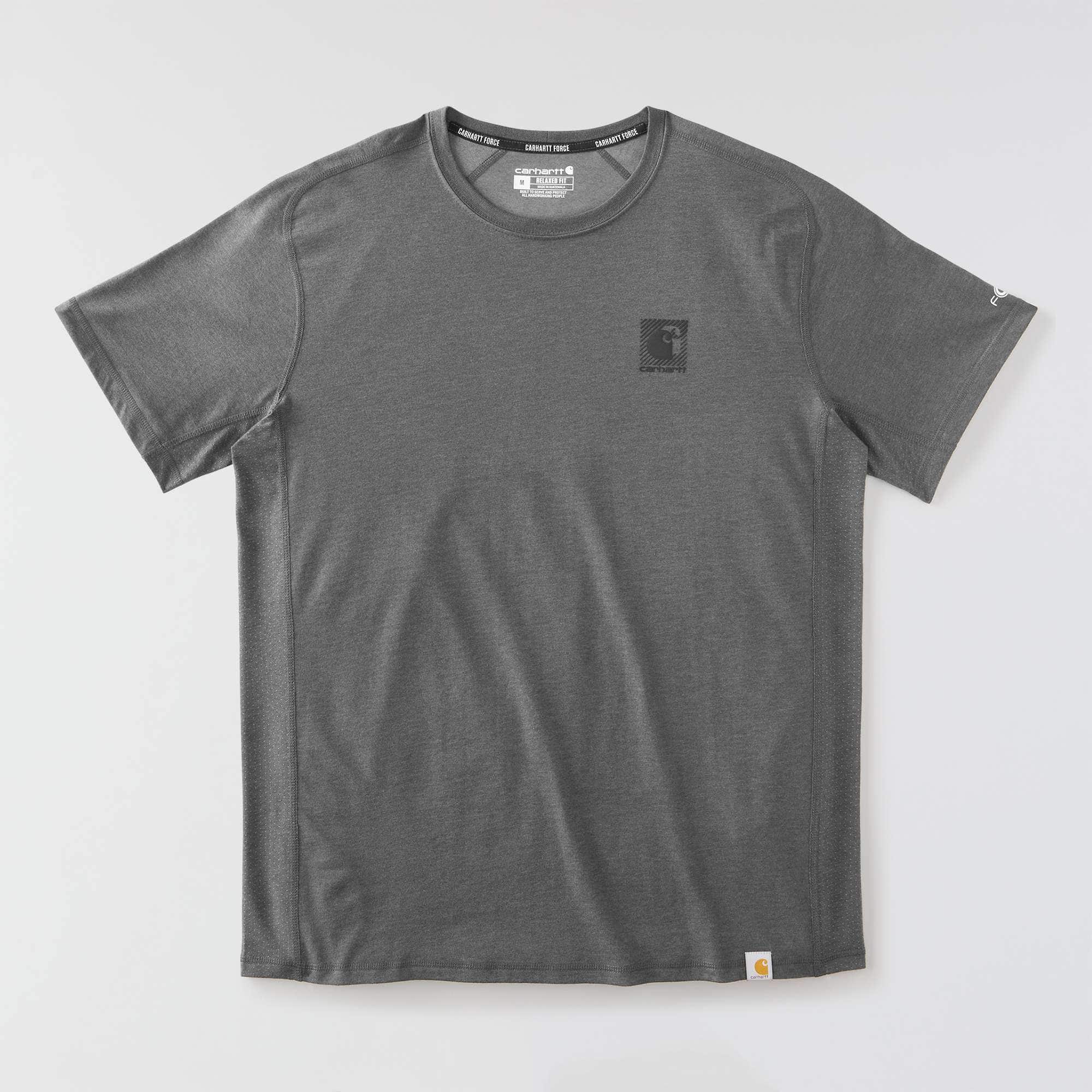 Men's force breathable moisture wicking logo t-shirt
