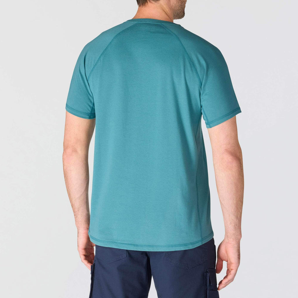 Men's force breathable moisture wicking logo t-shirt