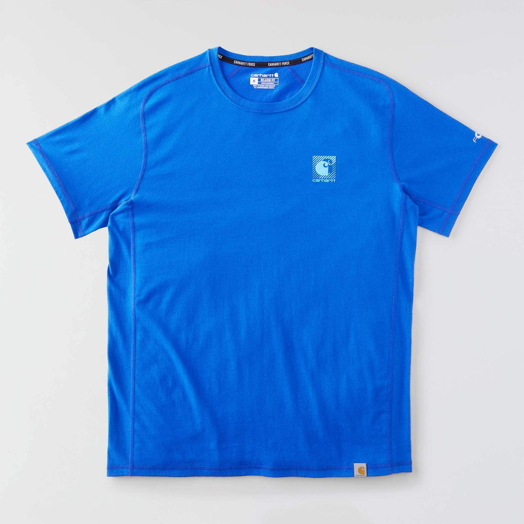 Men's force breathable moisture wicking logo t-shirt