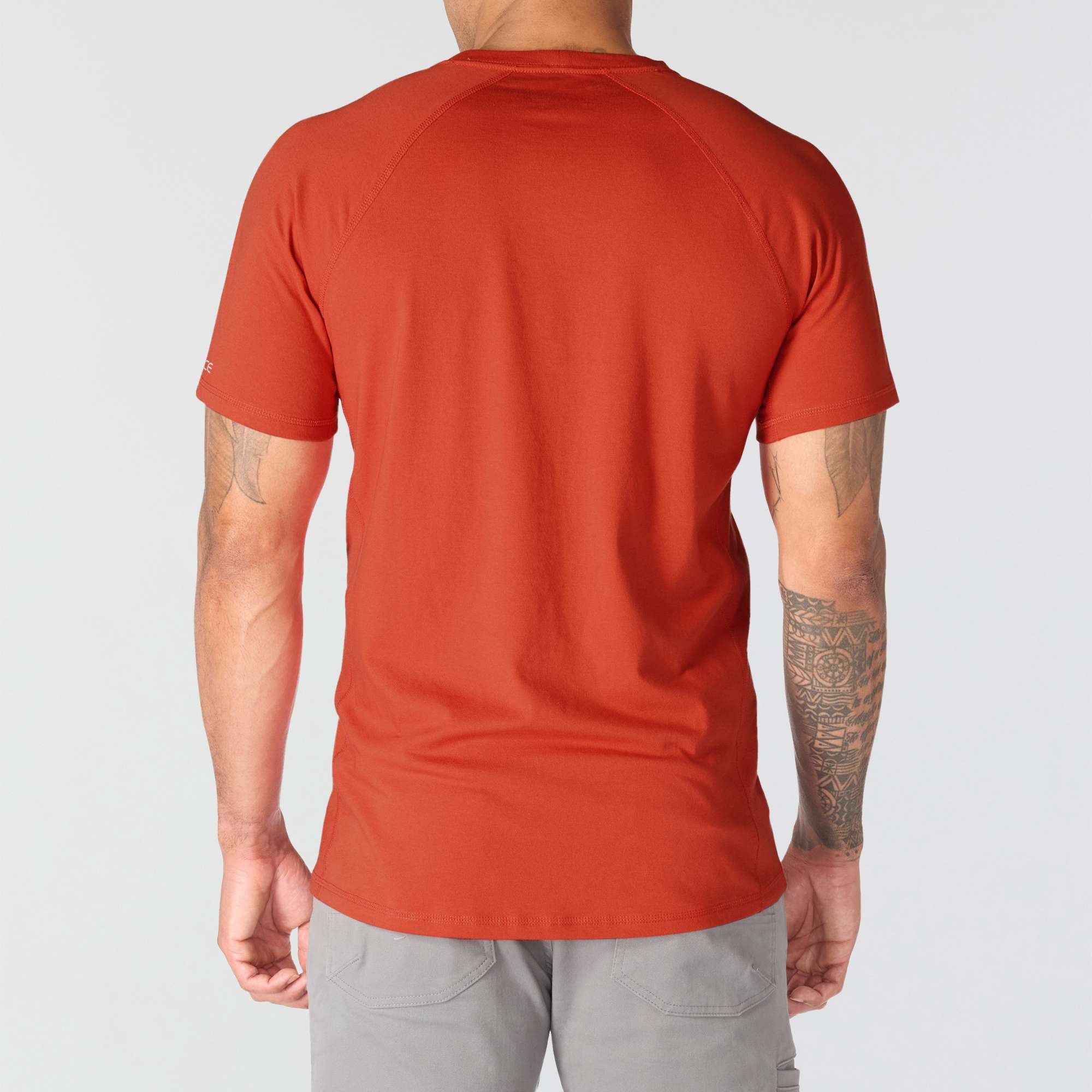 Men's force breathable moisture wicking logo t-shirt