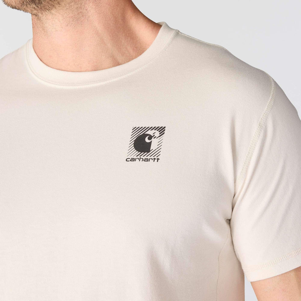 Men's force breathable moisture wicking logo t-shirt
