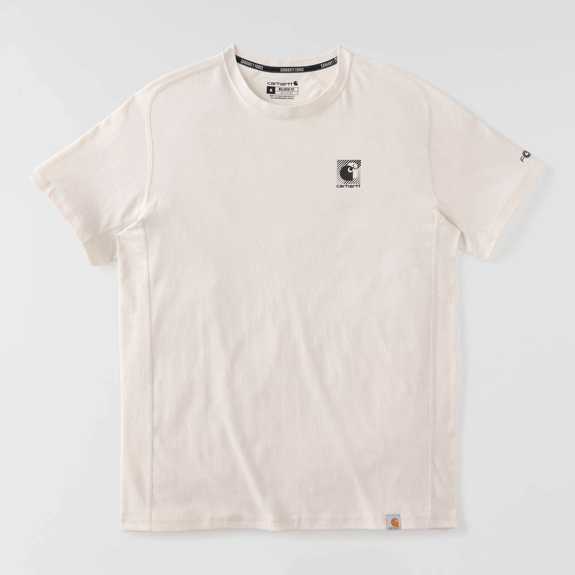 Men's force breathable moisture wicking logo t-shirt