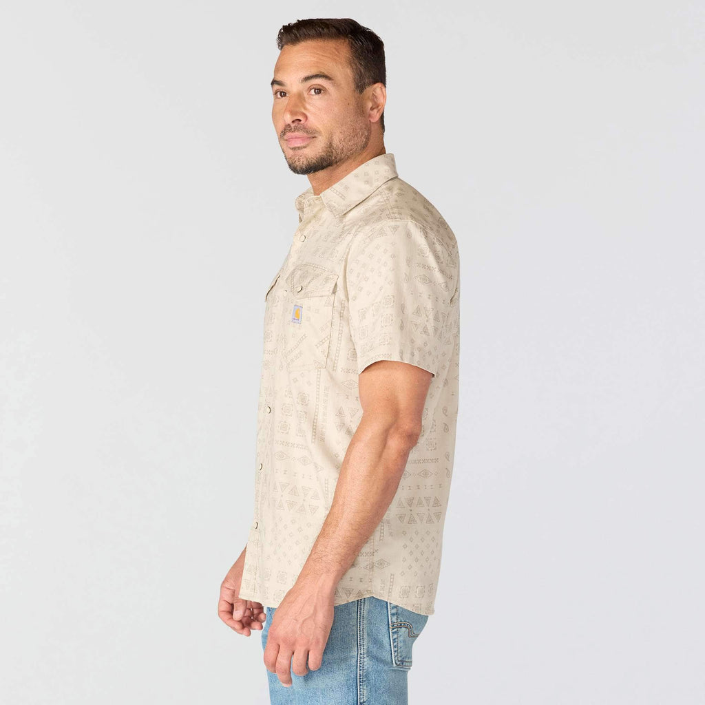 Men's montana bozeman relaxed fit short sleeve plaid shirt