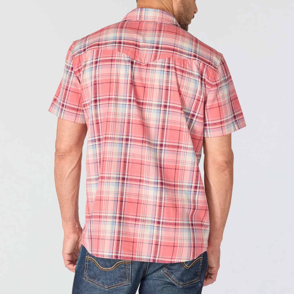 Men's montana bozeman relaxed fit short sleeve plaid shirt