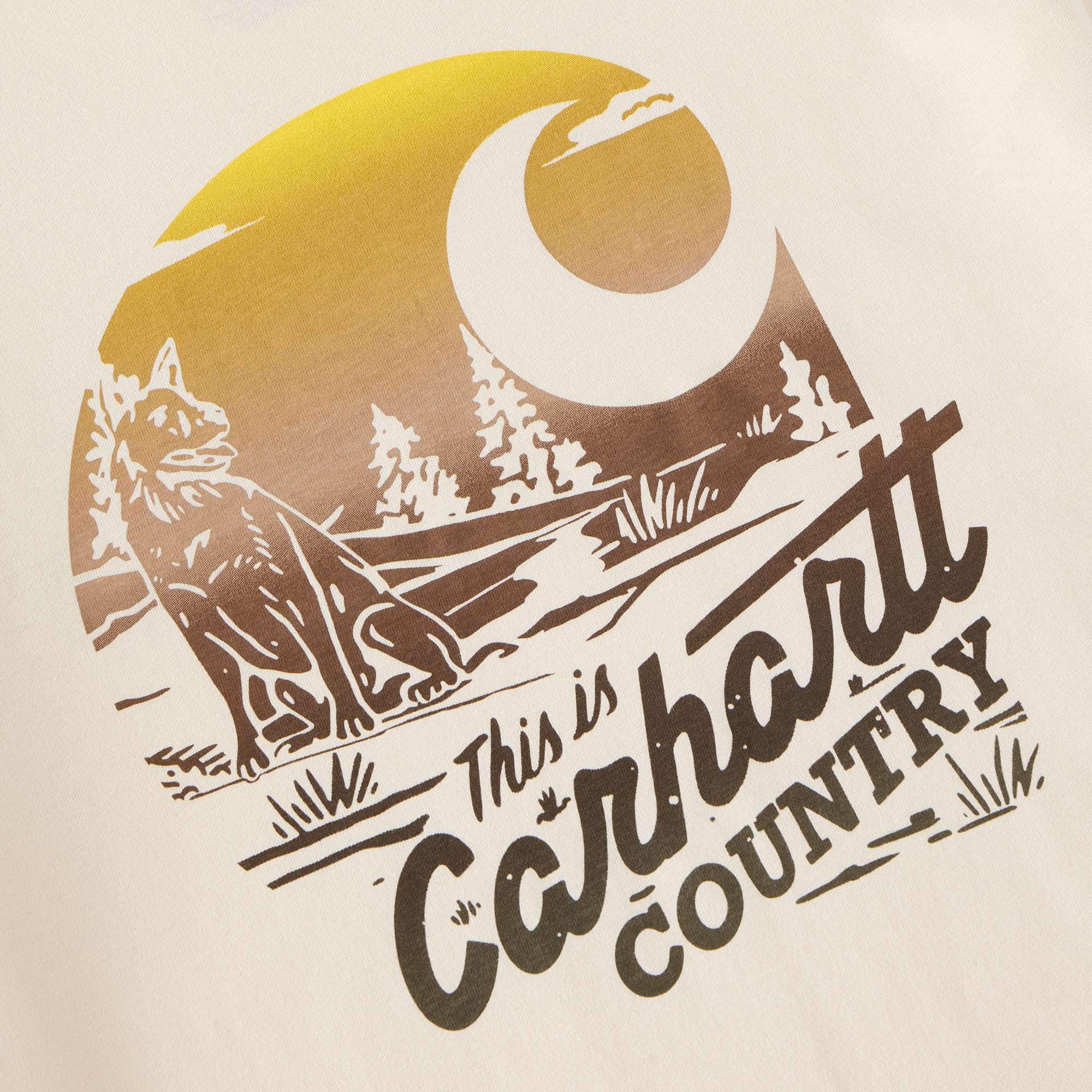 Men's irvine relaxed fit country graphic t-shirt