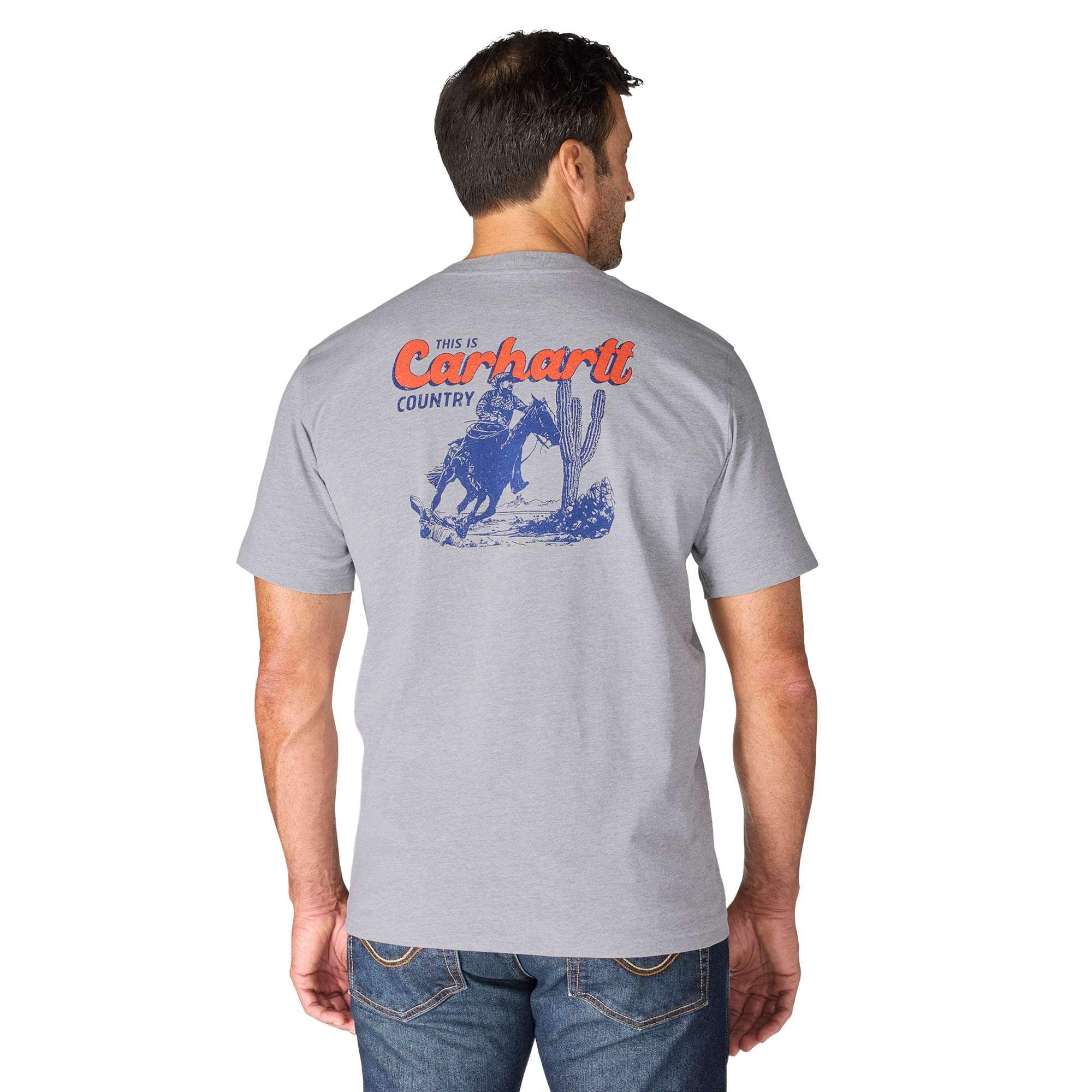 Men's irvine relaxed fit horse graphic t-shirt