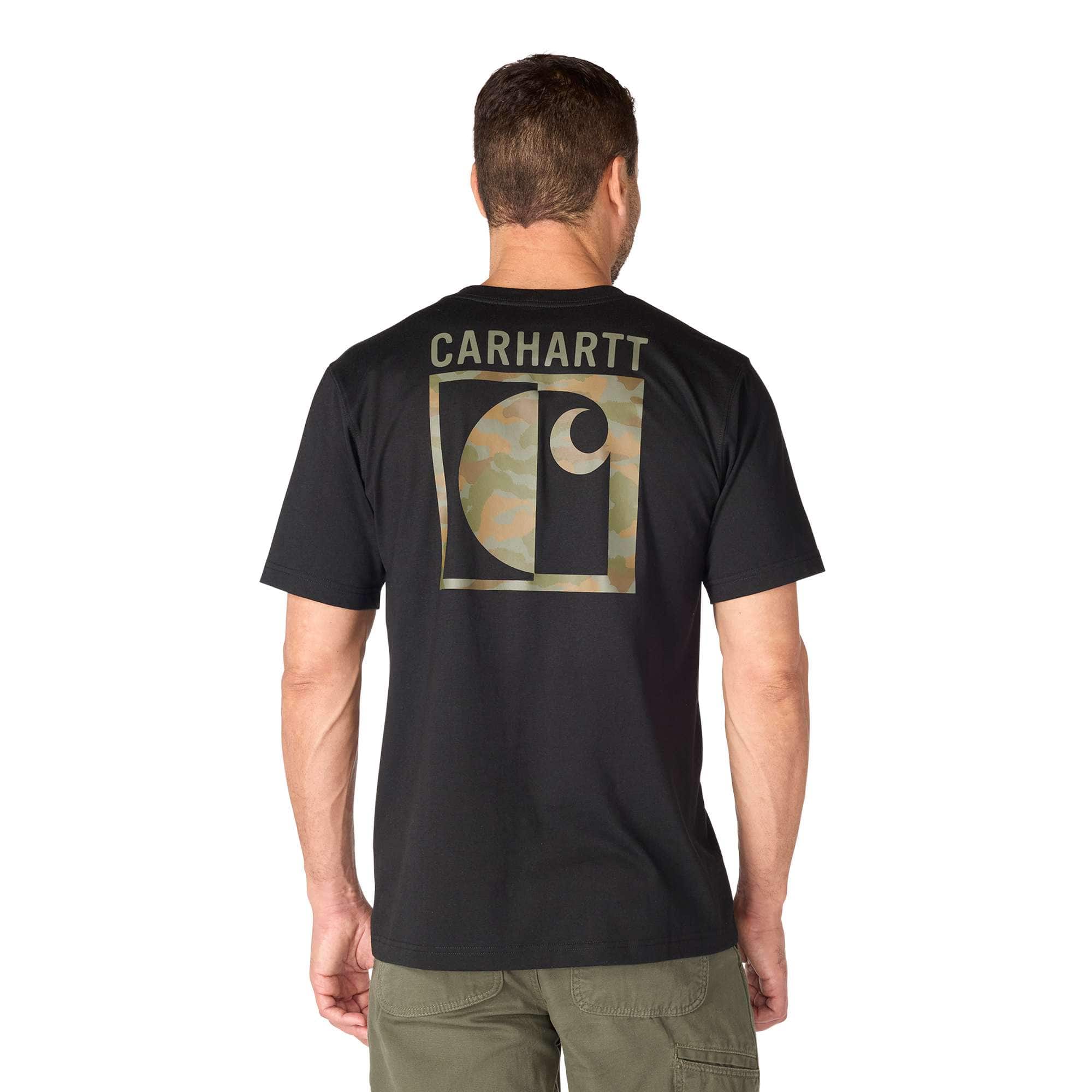 Men's irvine relaxed fit camo graphic t-shirt
