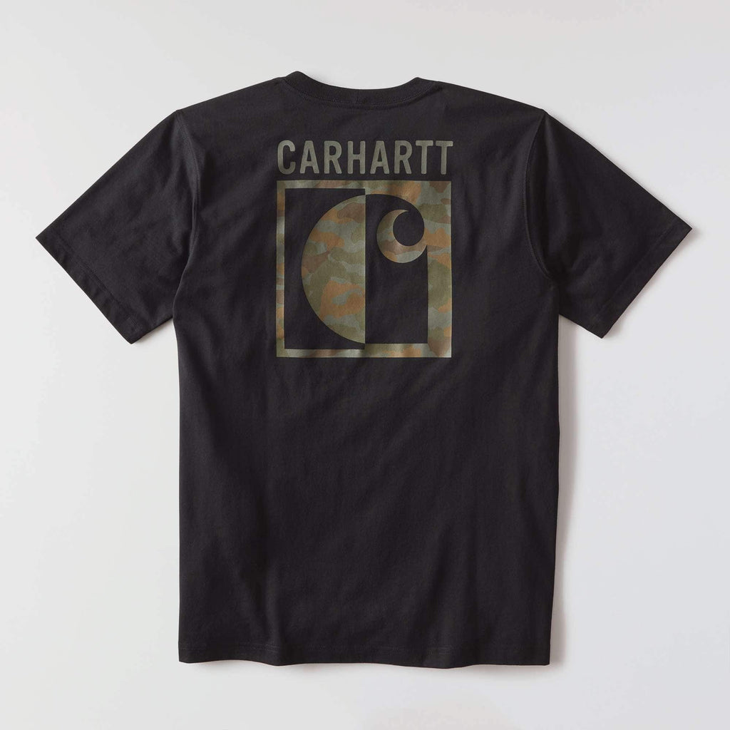 Men's irvine relaxed fit camo graphic t-shirt