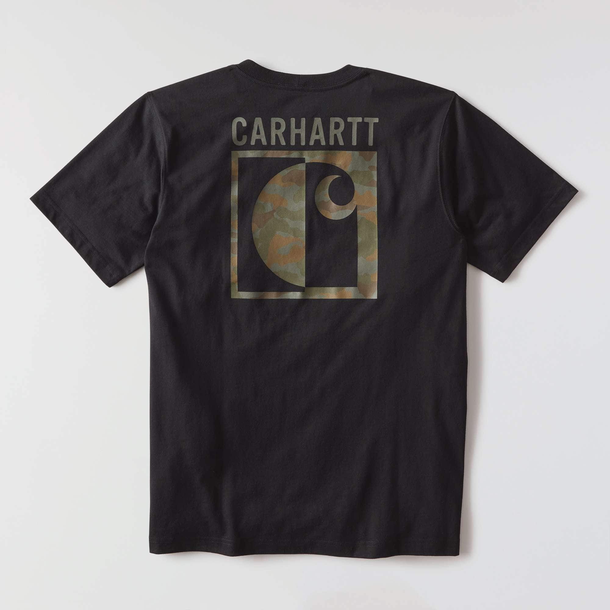 Men's irvine relaxed fit camo graphic t-shirt