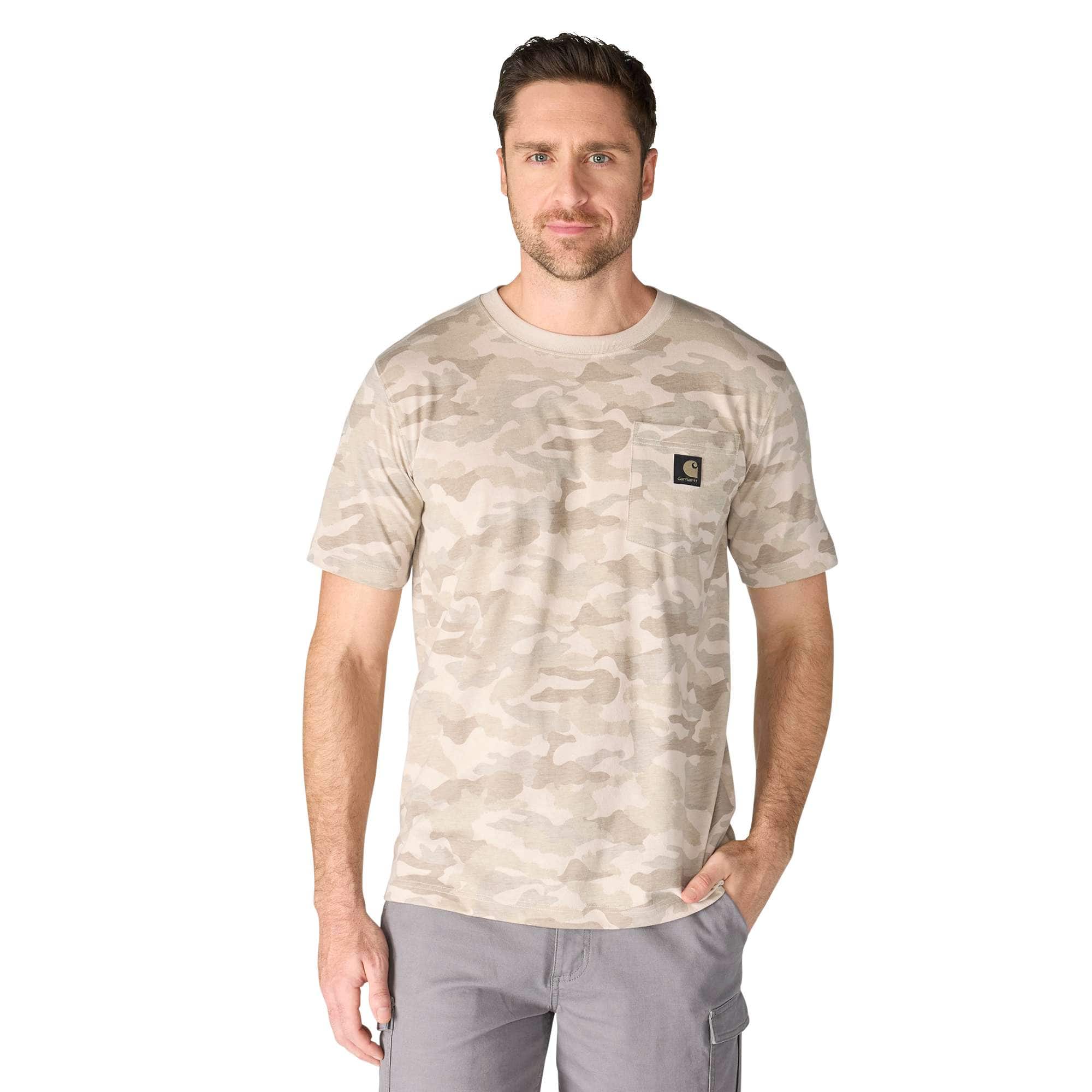 Men's irvine relaxed fit camo t-shirt