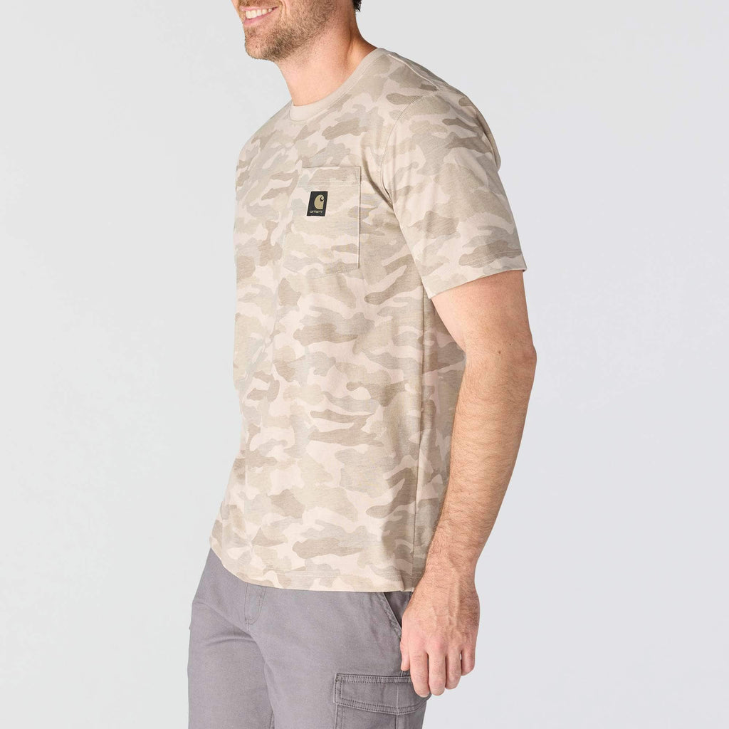 Men's irvine relaxed fit camo t-shirt