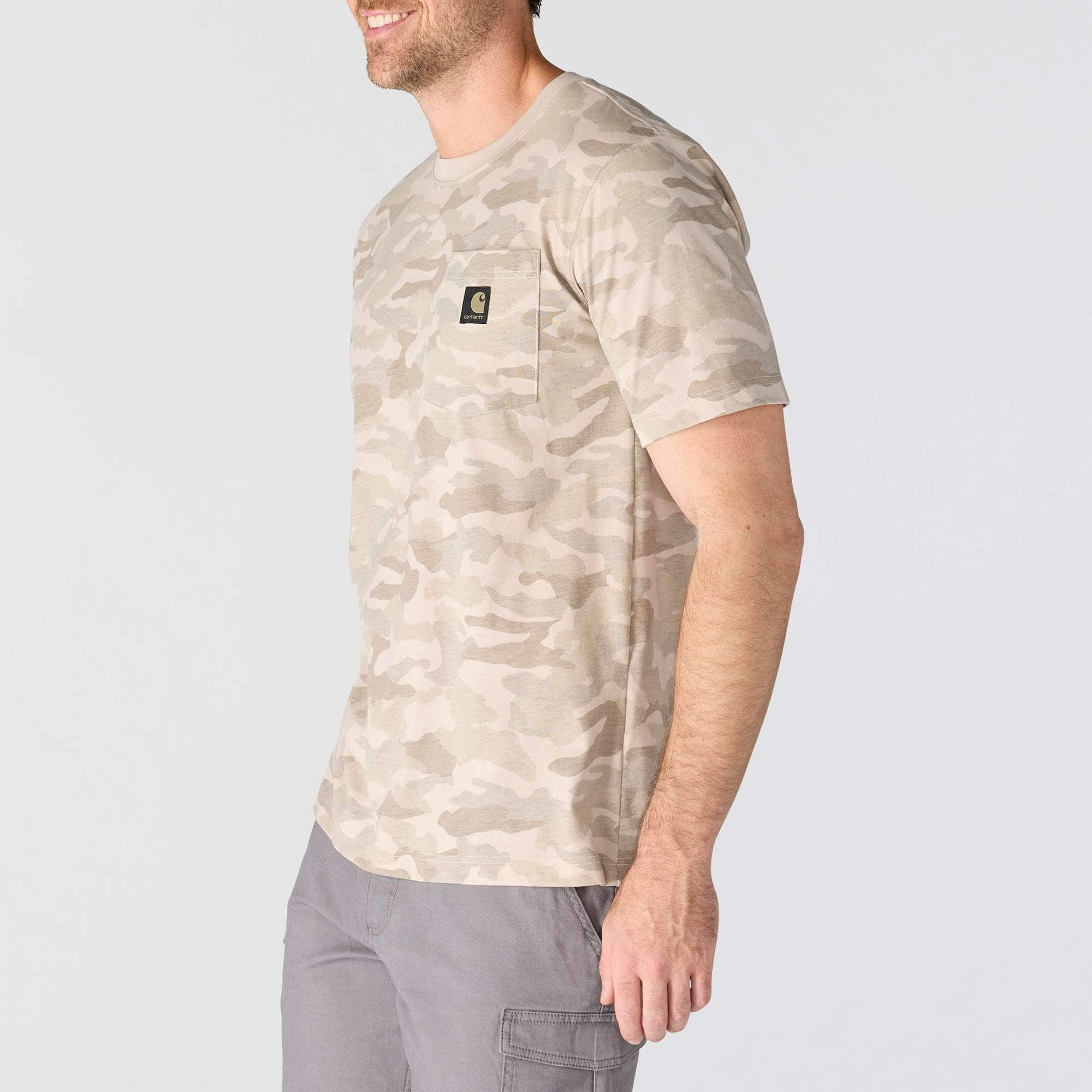 Men's irvine relaxed fit camo t-shirt