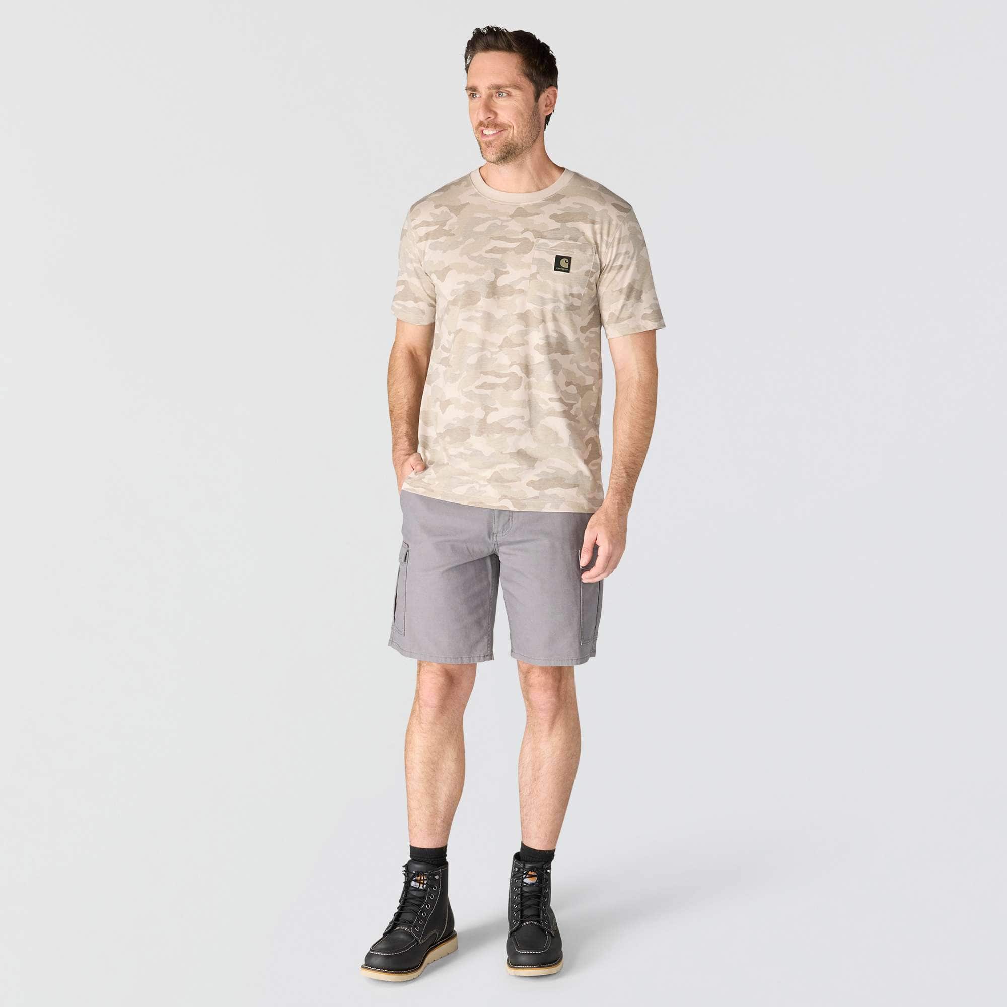 Men's irvine relaxed fit camo t-shirt