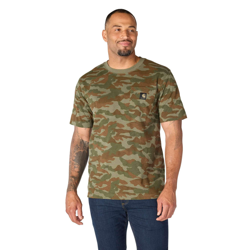 Men's irvine relaxed fit camo t-shirt