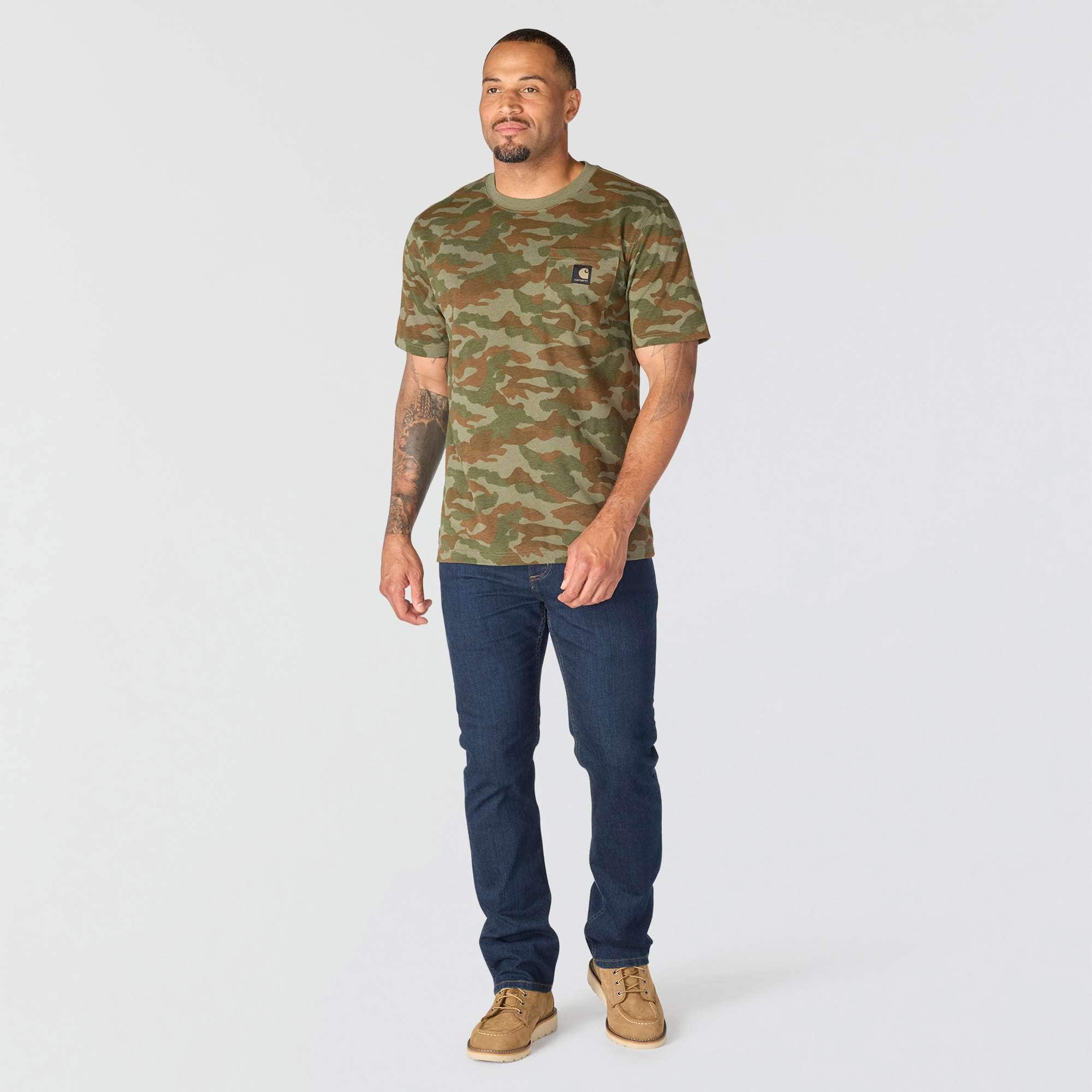 Men's irvine relaxed fit camo t-shirt