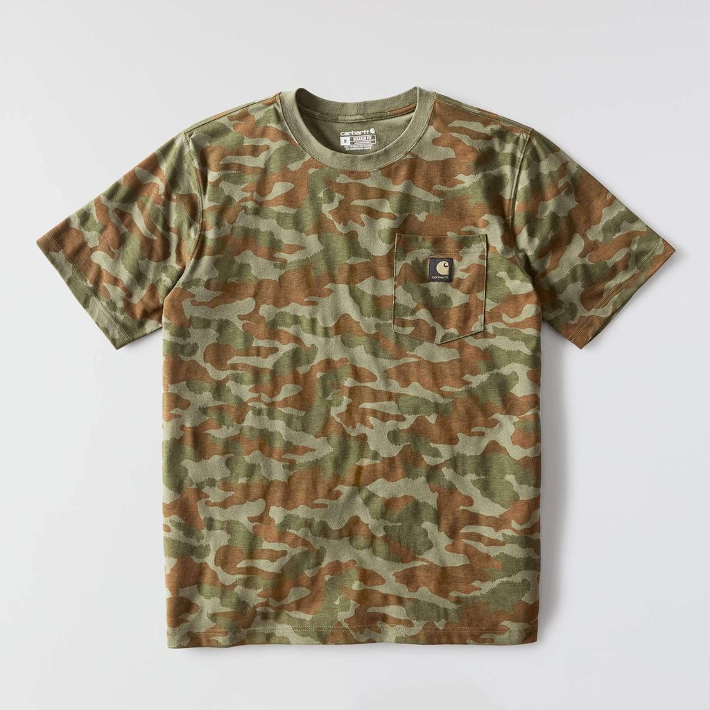 Men's irvine relaxed fit camo t-shirt