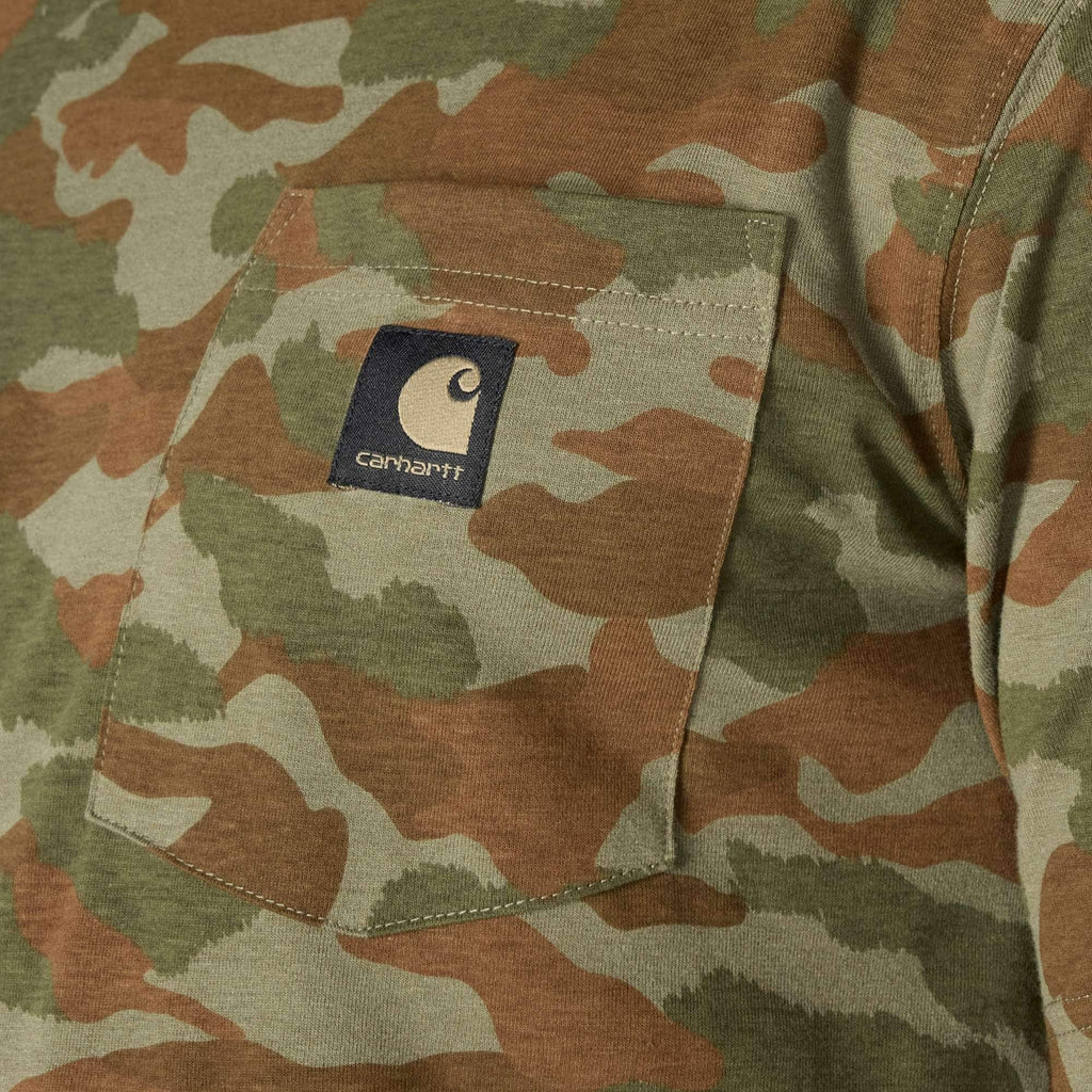 Men's irvine relaxed fit camo t-shirt