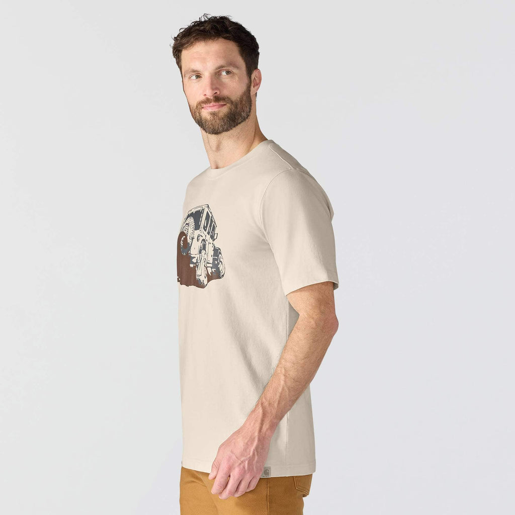 Men's irvine relaxed fit mud graphic t-shirt