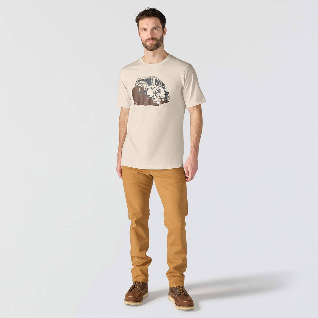 Men's irvine relaxed fit mud graphic t-shirt