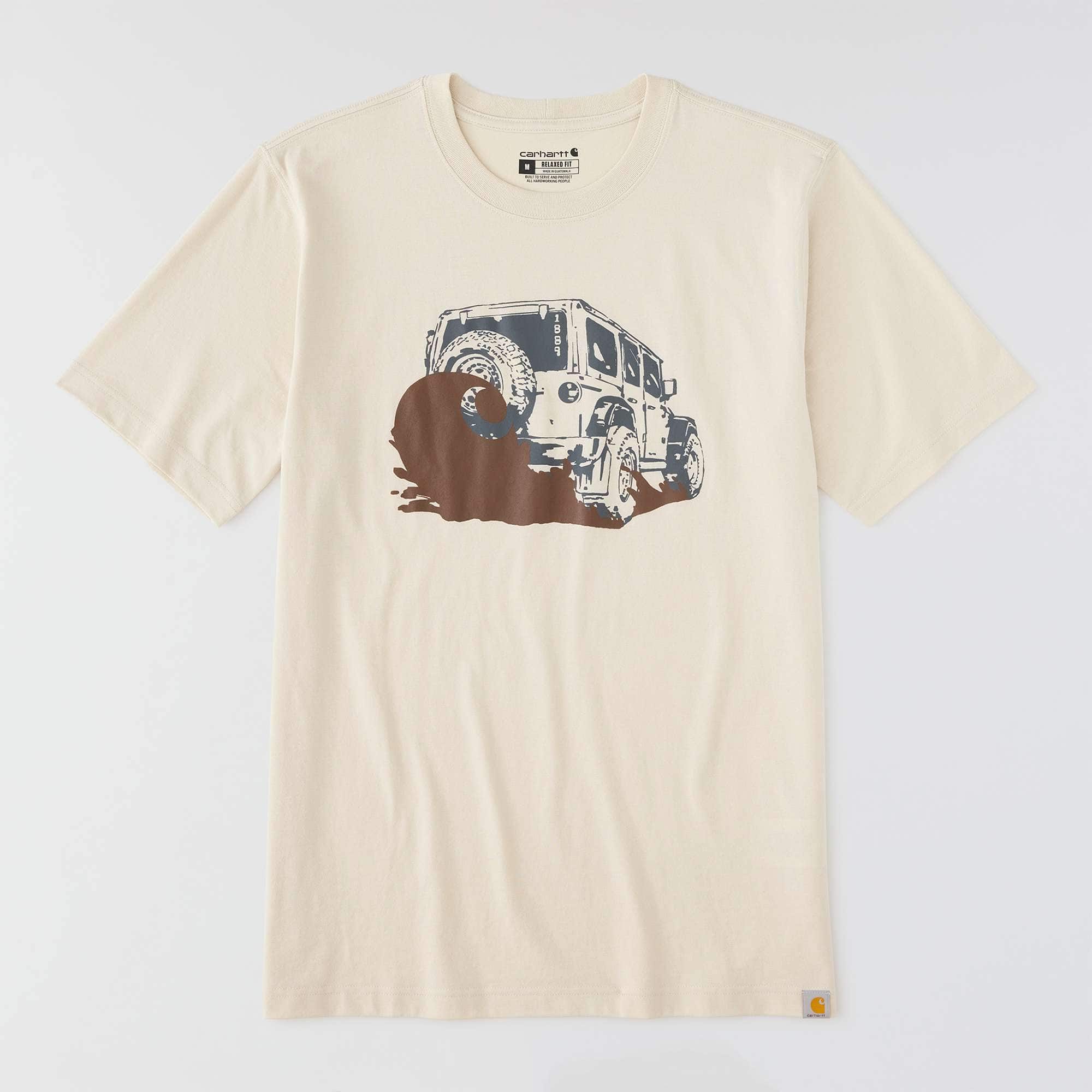 Men's irvine relaxed fit mud graphic t-shirt