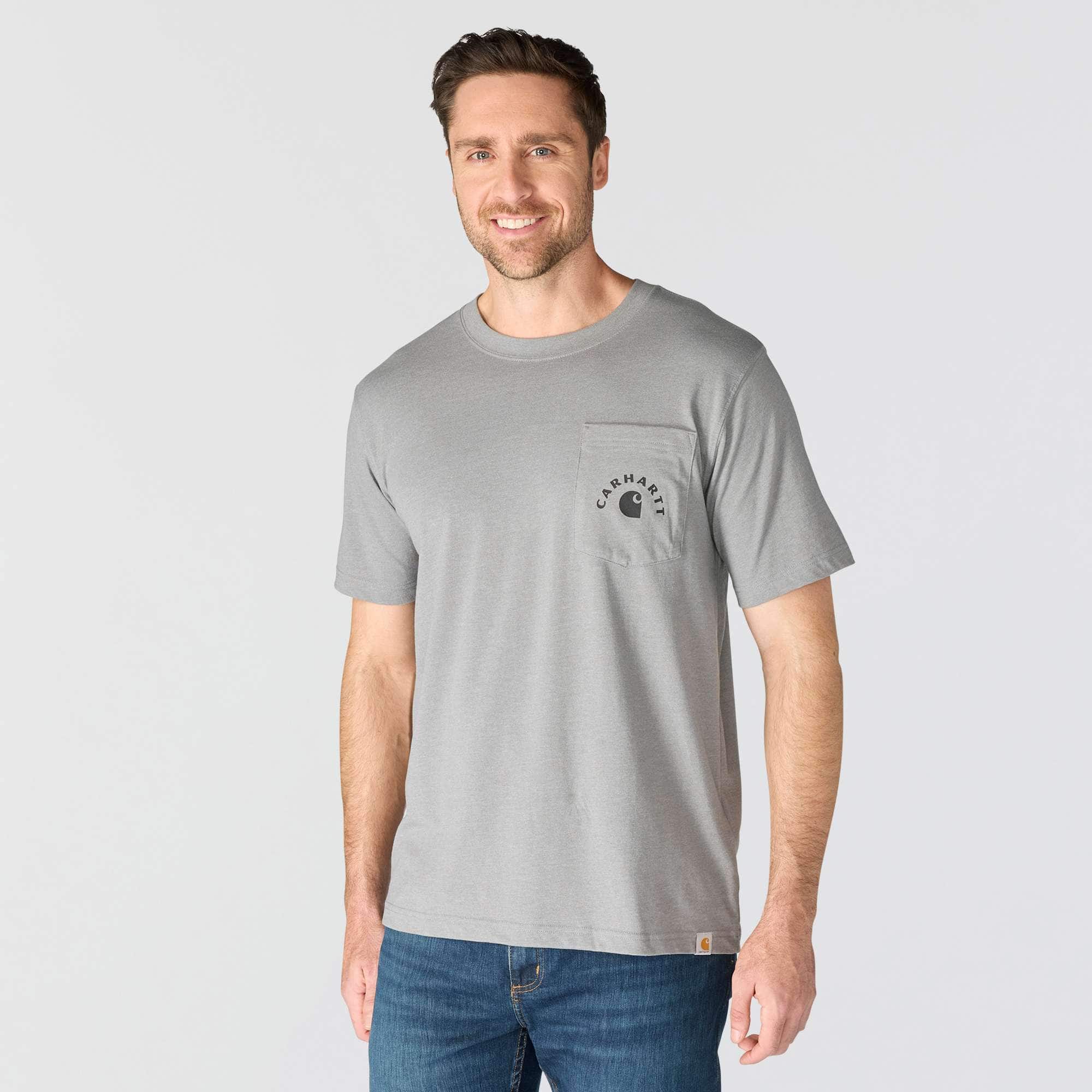 Men's irvine relaxed fit work graphic t-shirt
