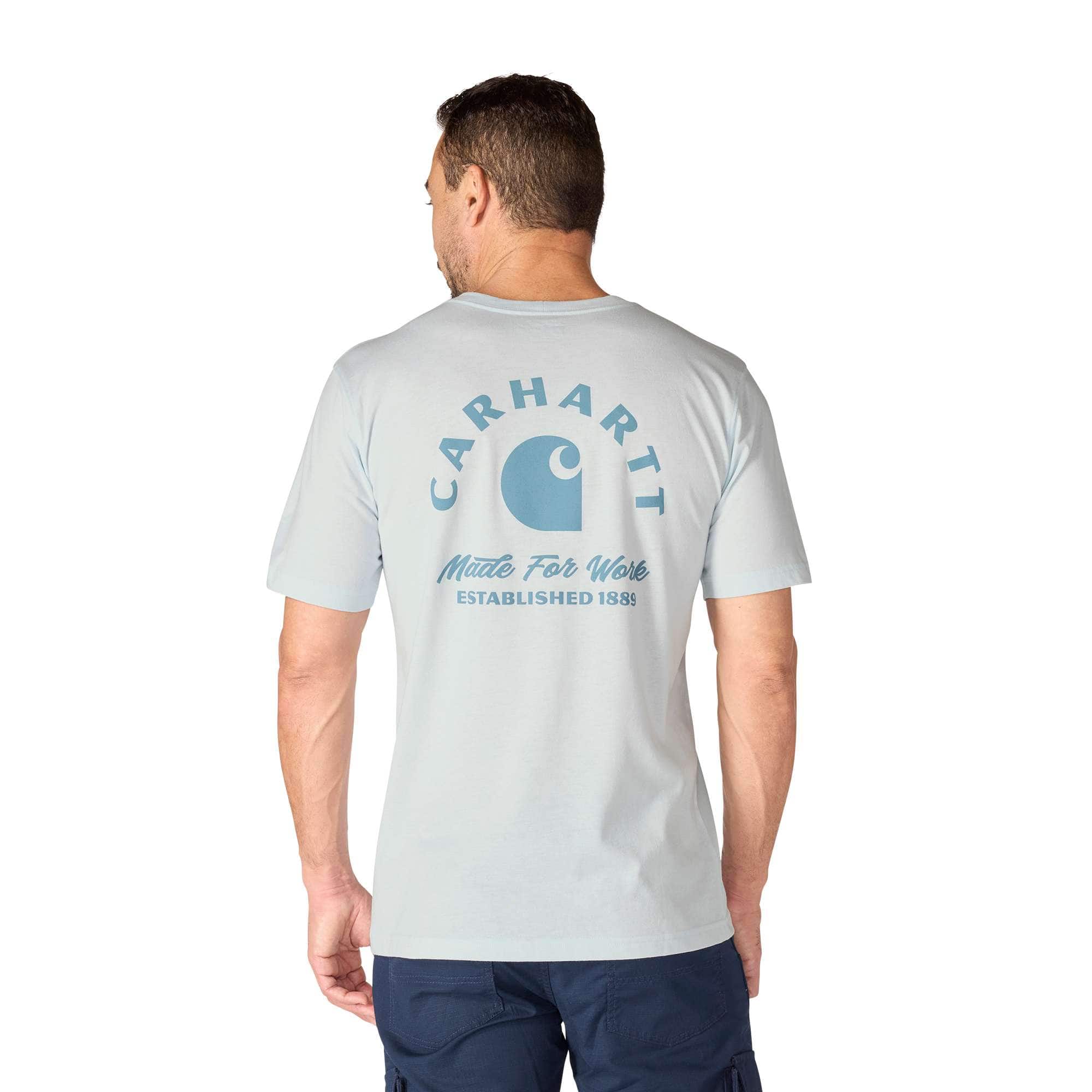 Men's irvine relaxed fit work graphic t-shirt