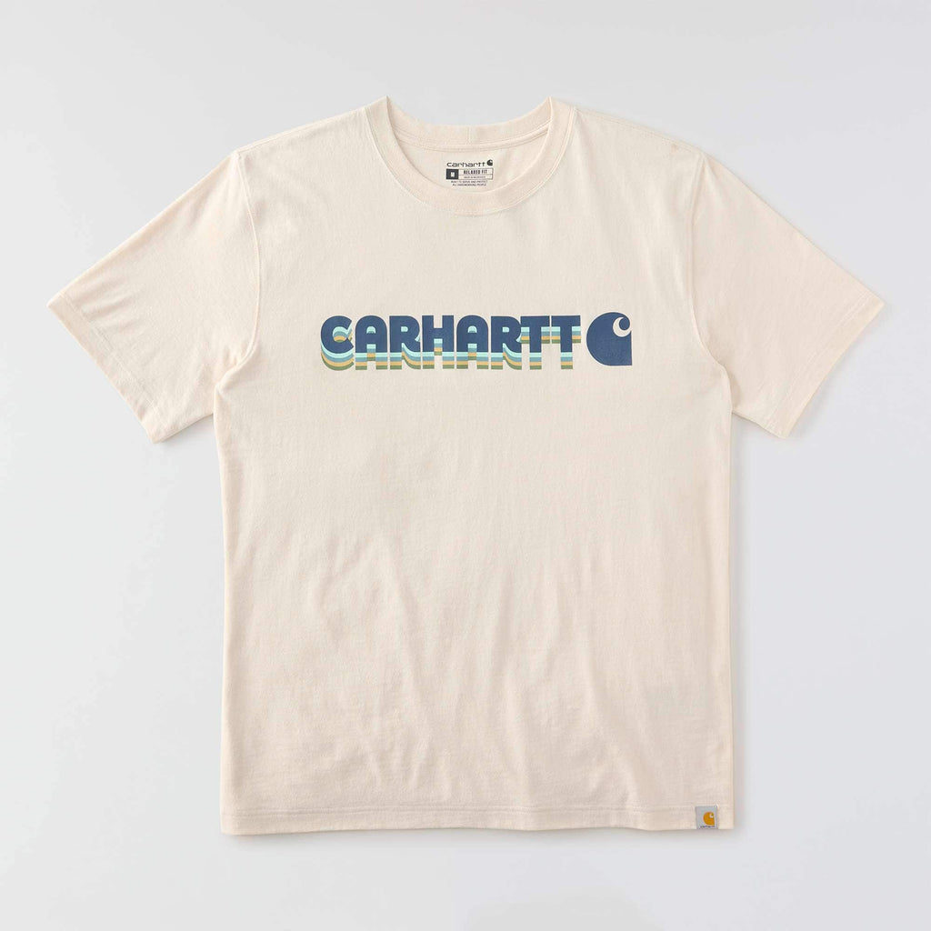 Men's irvine relaxed fit layered logo t-shirt