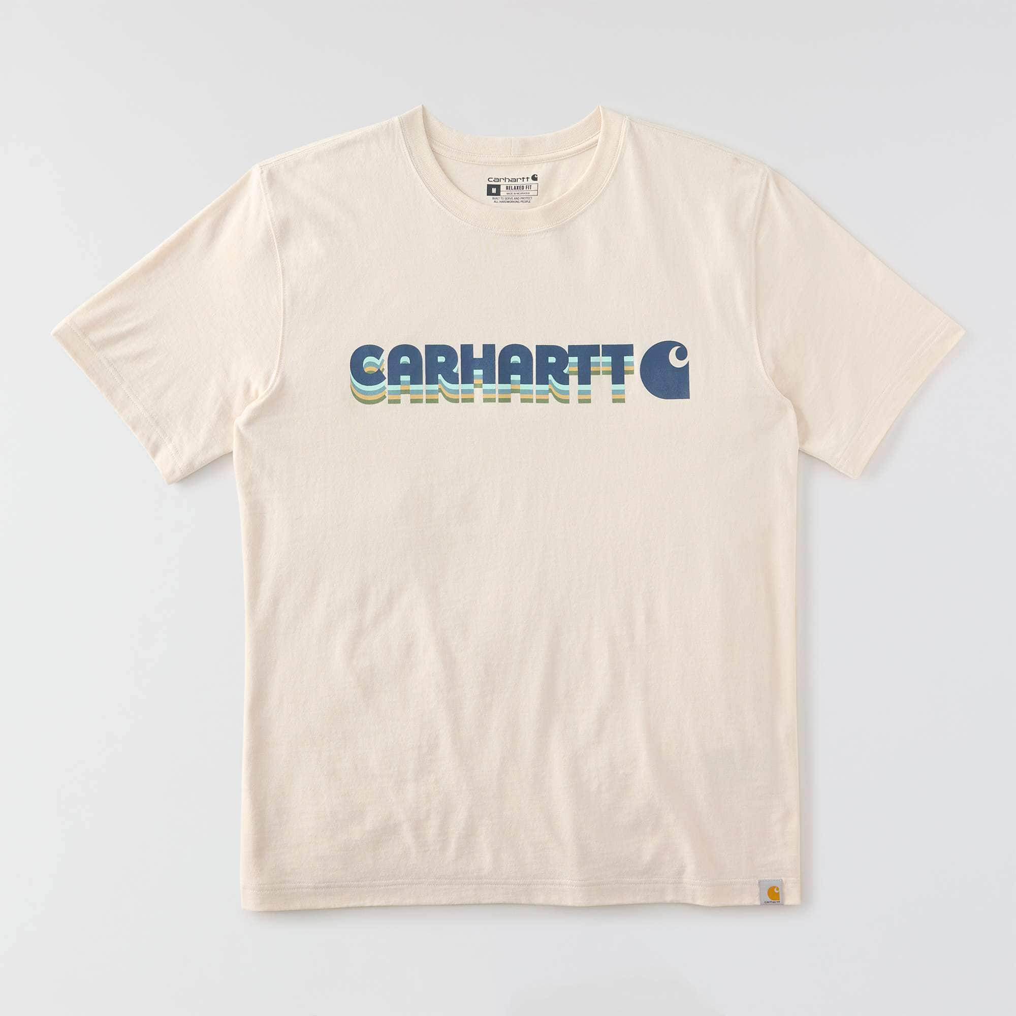Men's irvine relaxed fit layered logo t-shirt