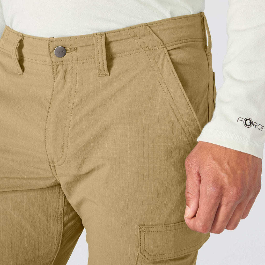 Men's relaxed fit tapered force ripstop cargo pants